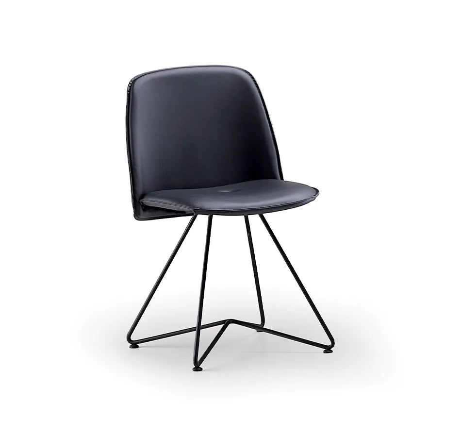 Dining Chair Molly – Molly X front view on white background