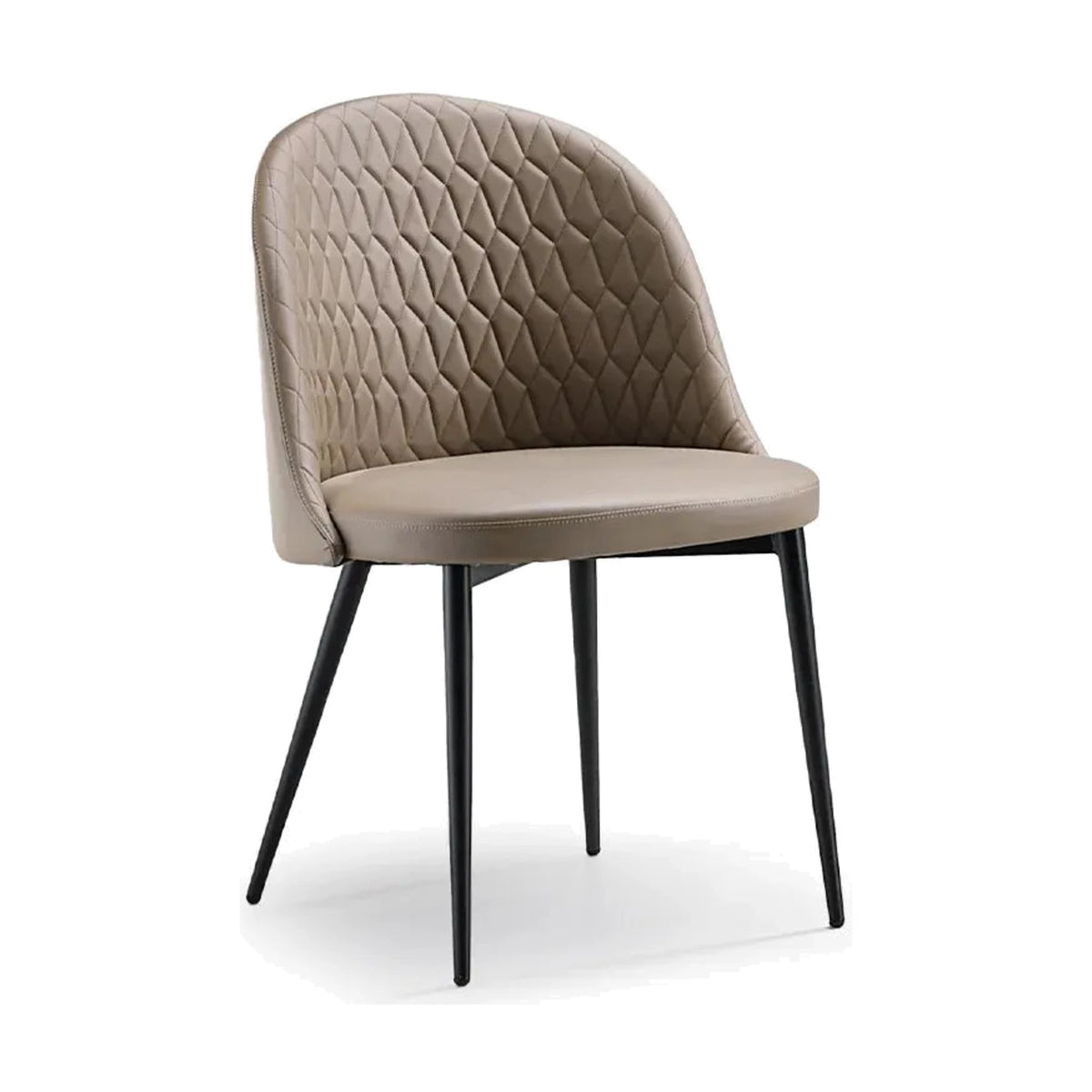 Dining Chair Lois – Lois front view on white background