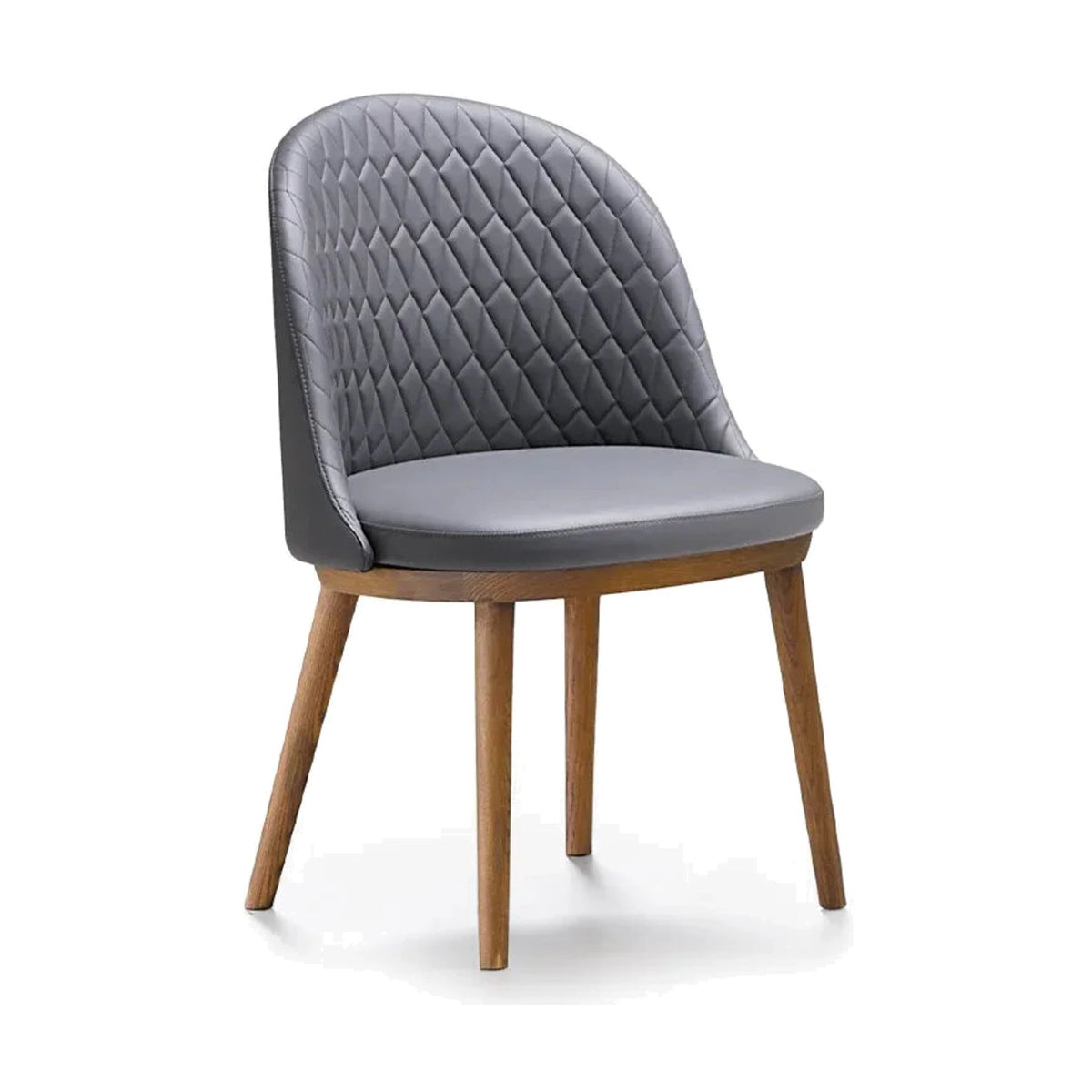 Dining Chair Lois – Lois W3 front view on white background