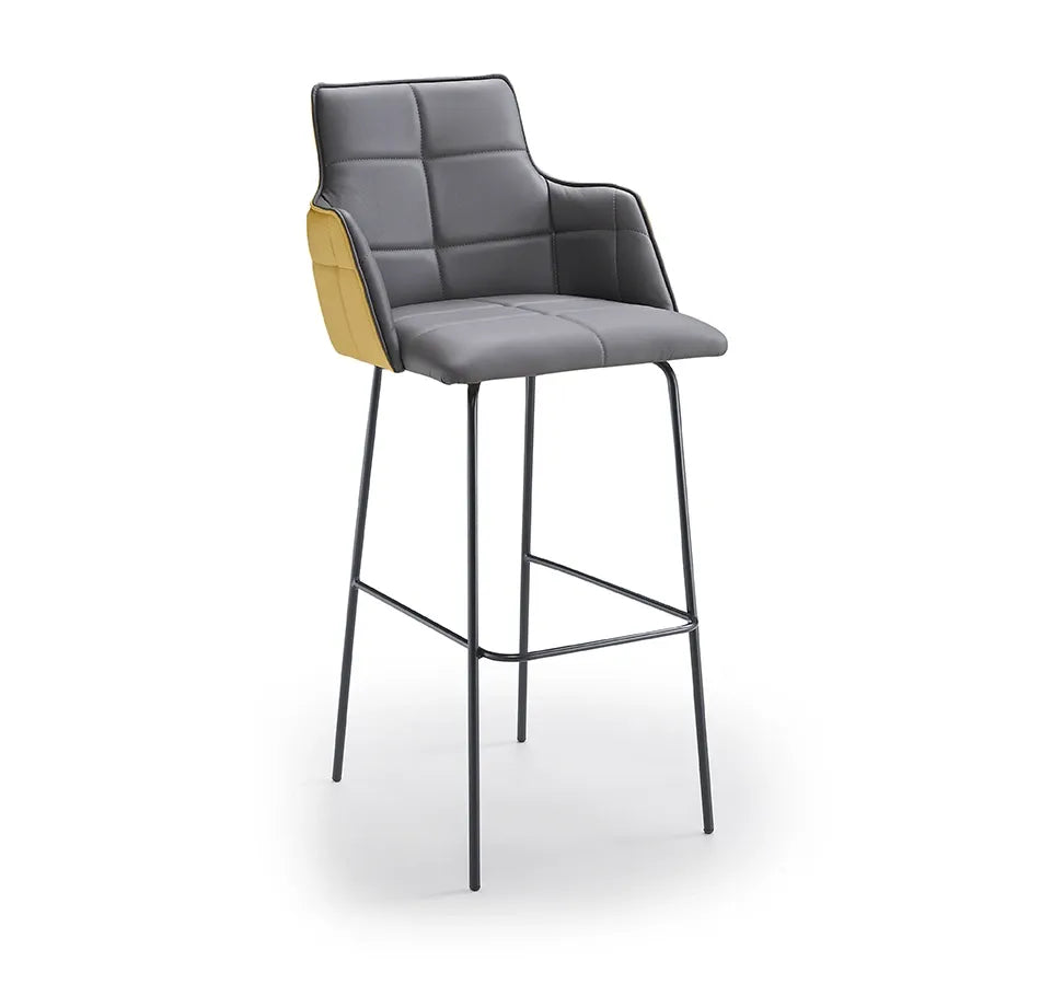 Bar & Counter Stool Iris – Iris P SG 65 front view on white background
