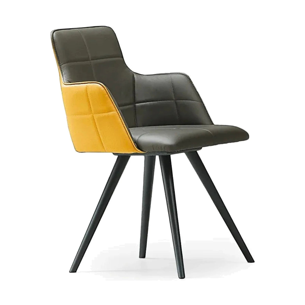 Dining Chair Iris – Iris PW front view on white background