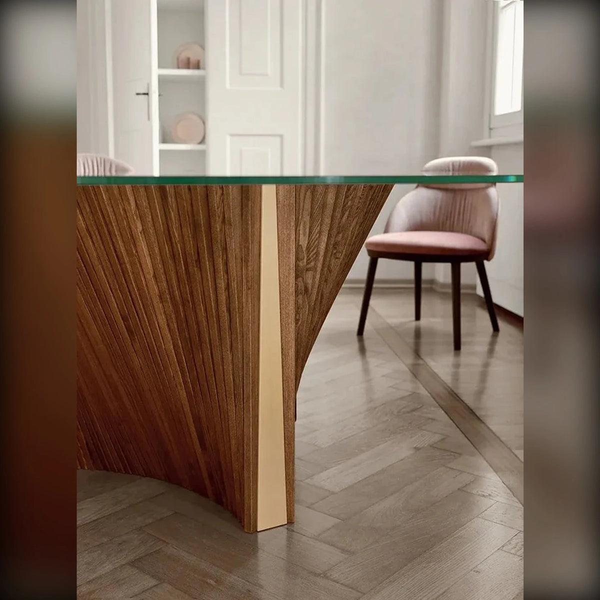 Round Dining Table Clover Reverse Ø160 – alternative view 1