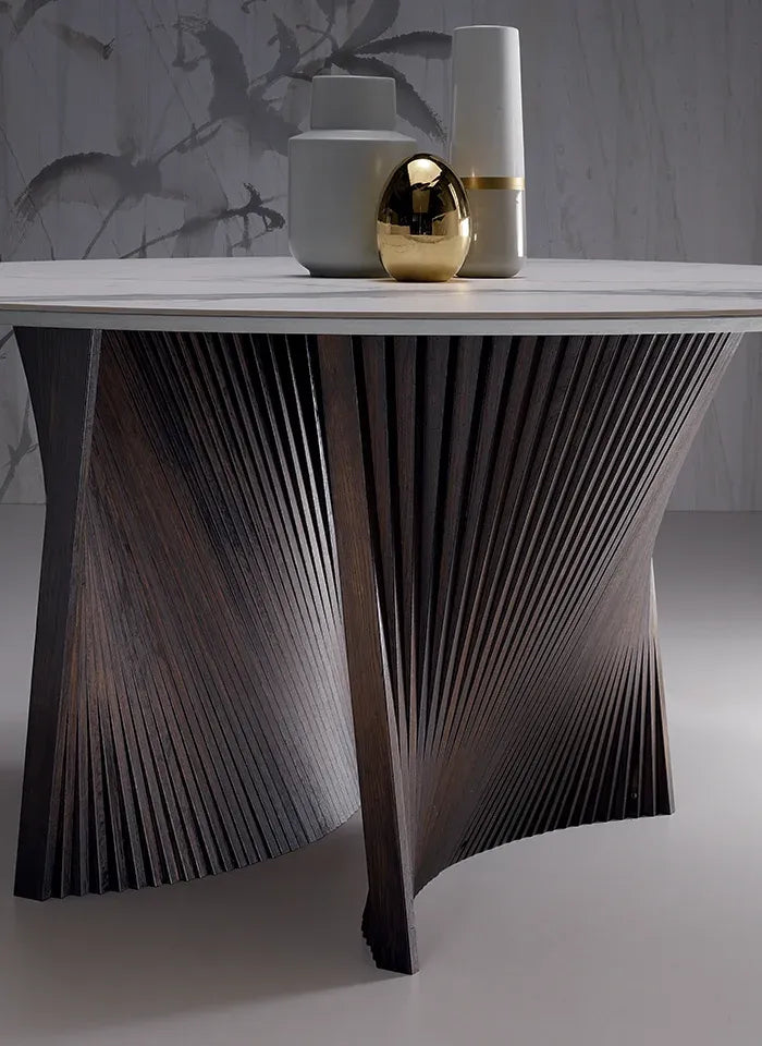 Round Dining Table Shell Ø147 – alternative view 1