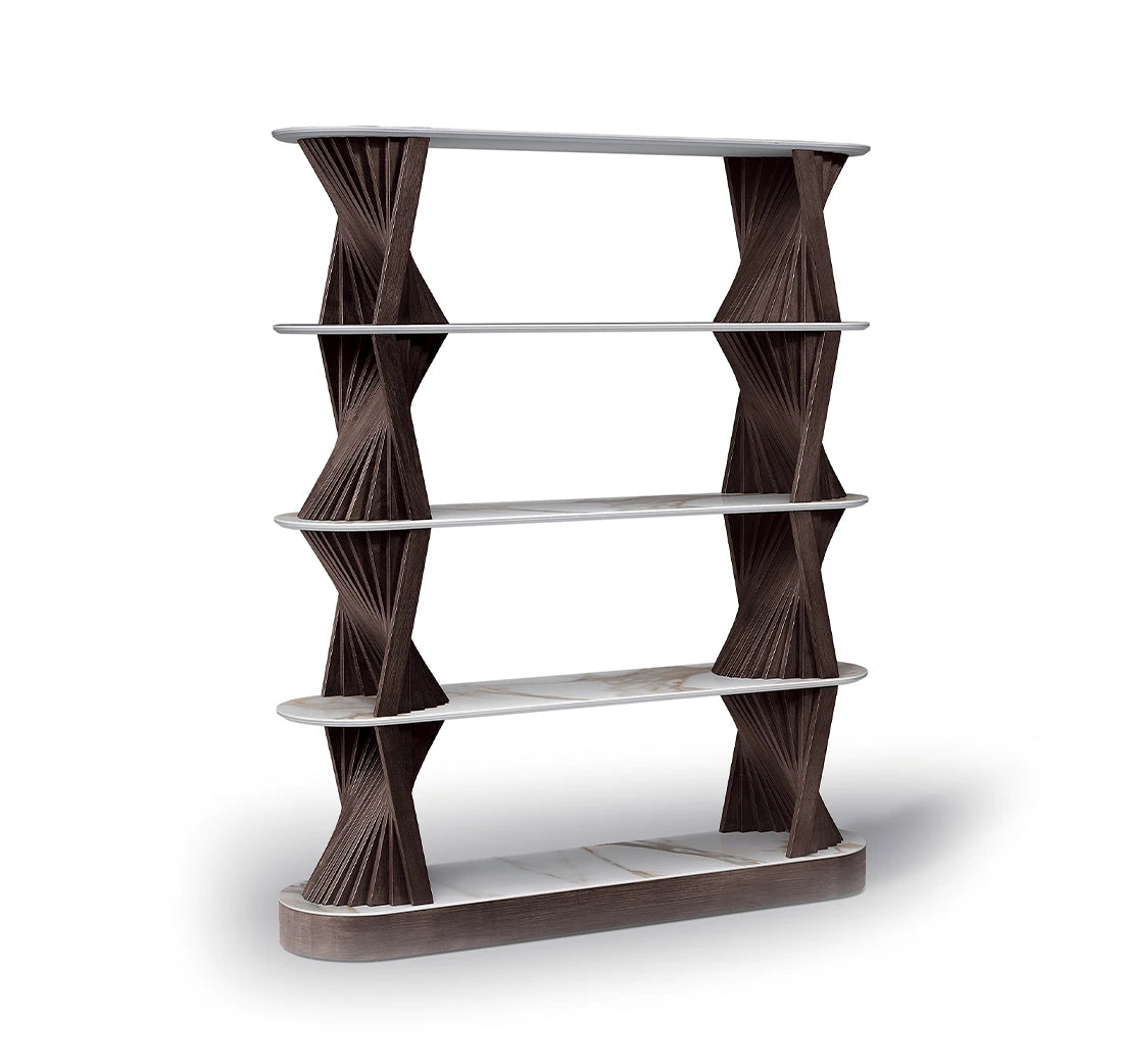 Bookcase Coast 5 shelves – main product view on white background