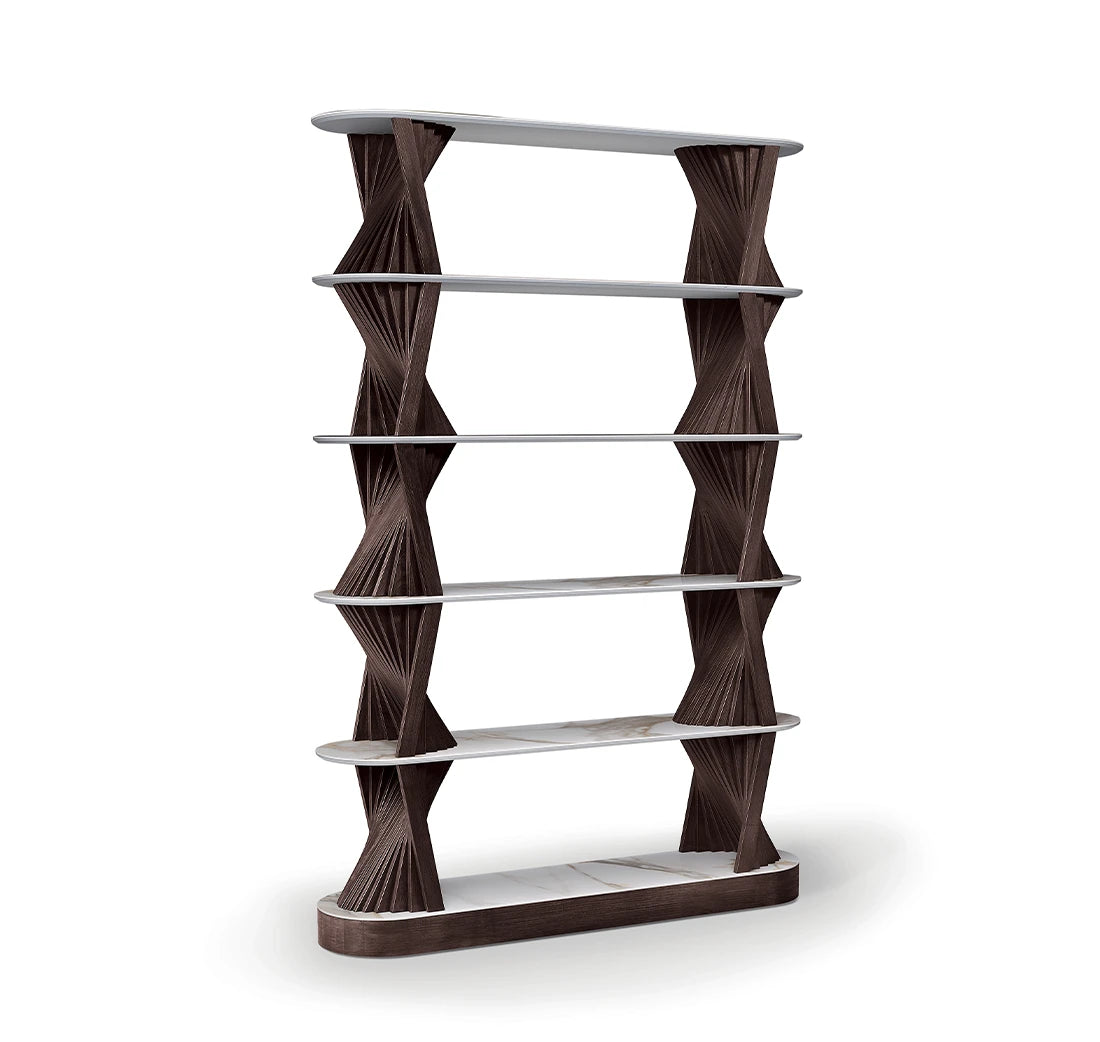 Bookcase Coast 6 shelves – main product view on white background