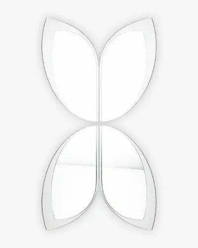 Wall Mirror Lotus – main product view on white background