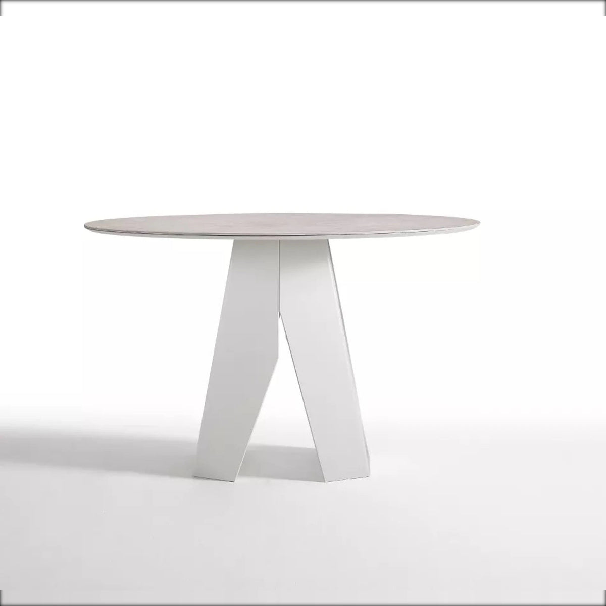 Round Dining Table Klein Ø120 fixed – main product view on white background