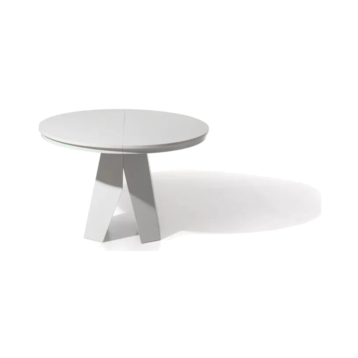 Round Dining Table Klein Ø120 → 170 extendable – main product view on white background