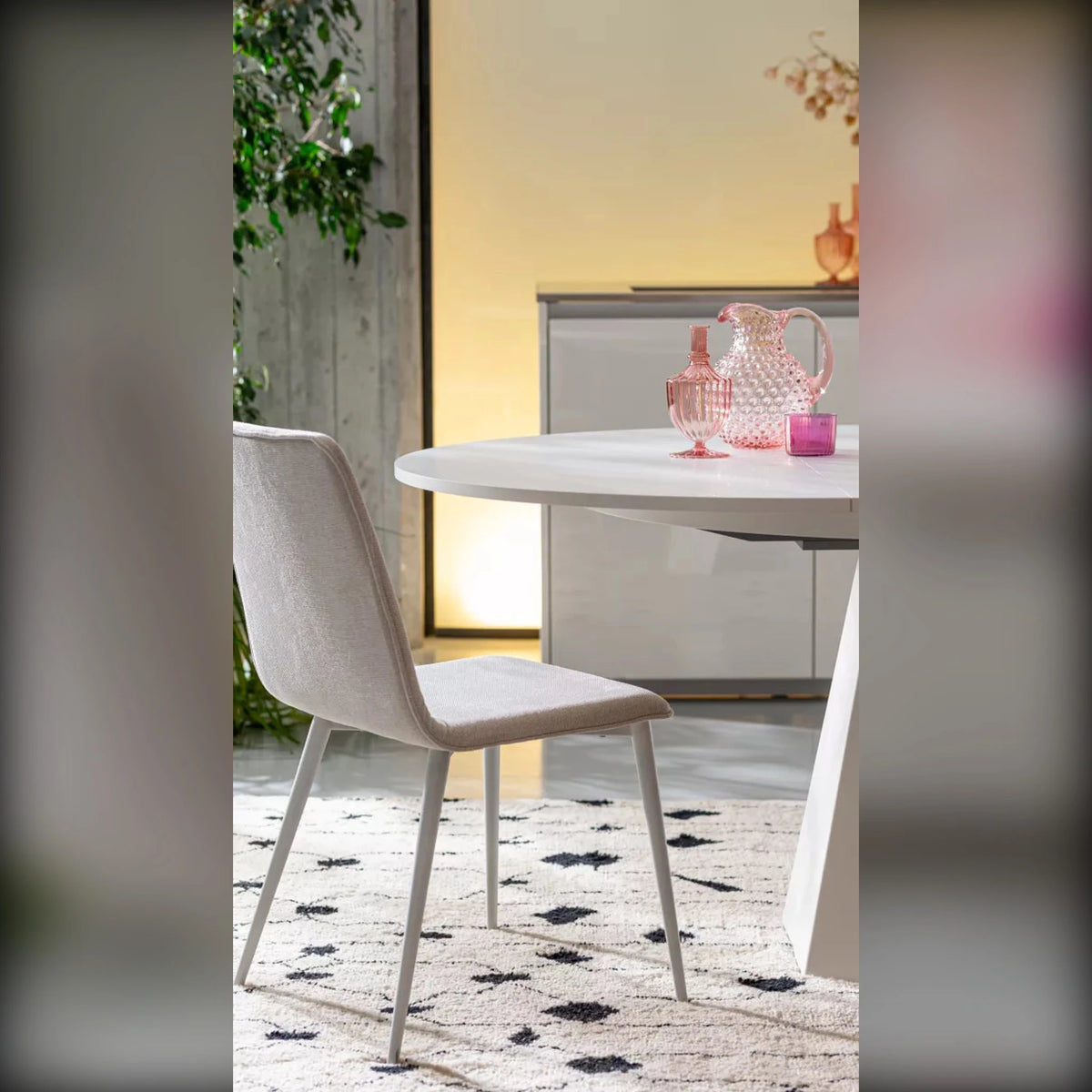 Round Dining Table Klein Ø120 → 170 extendable – alternative view 2
