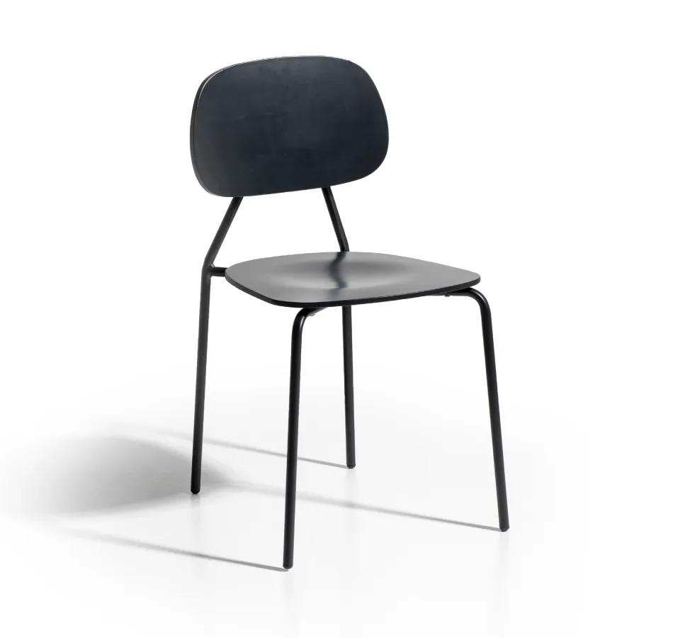 Dining Chair Sky W – Sky W front view on white background