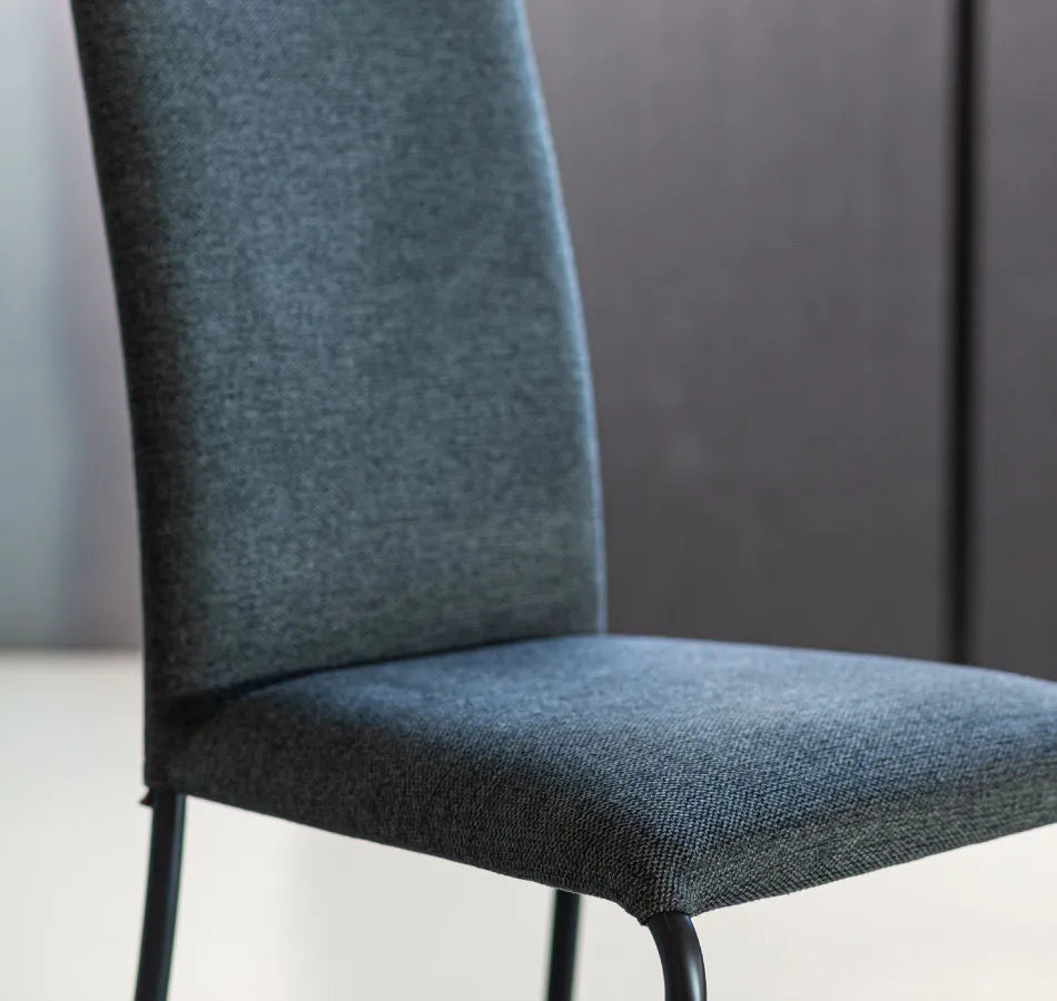 Dining Chair Sara – Sara front view on white background