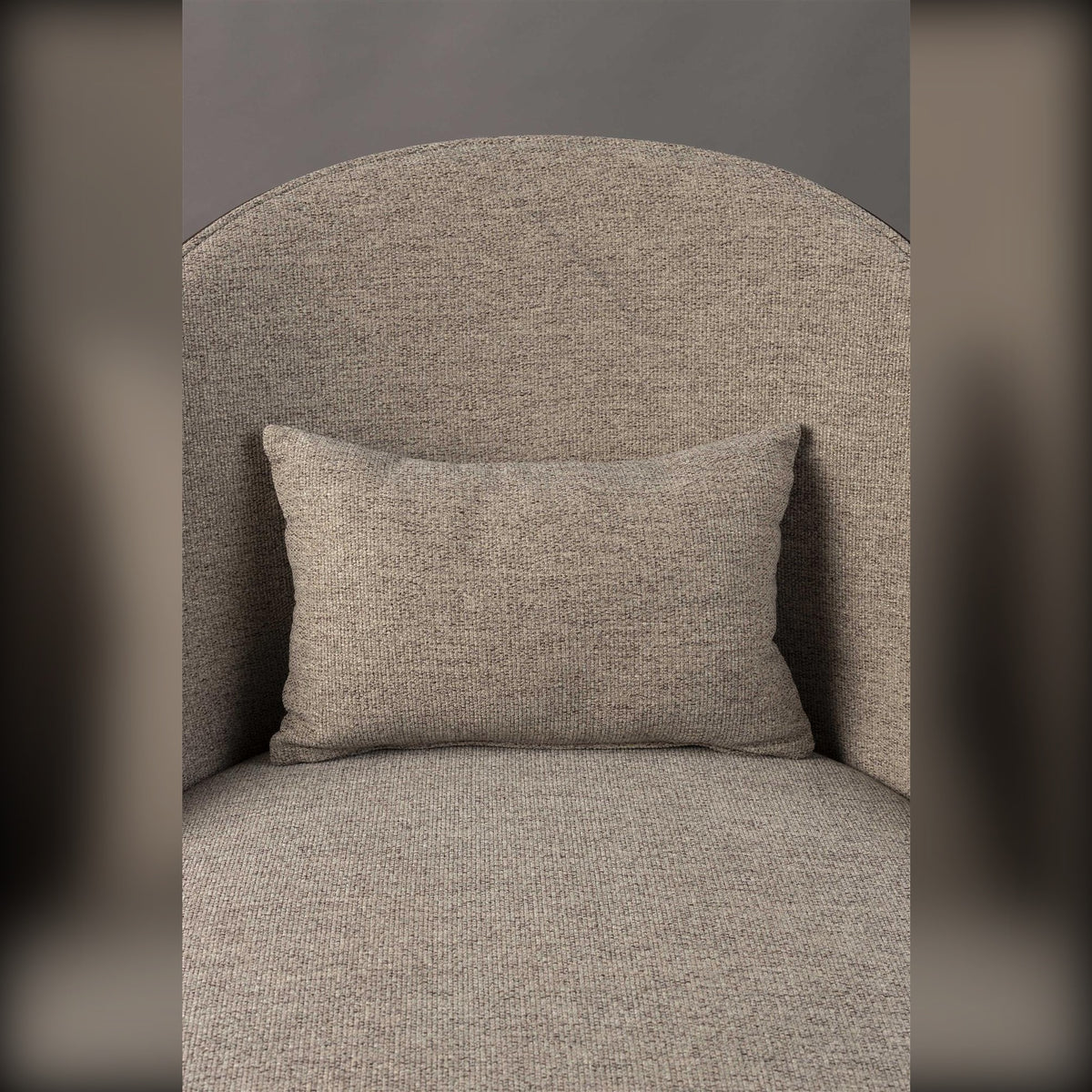 Lounge Chair Rodin Beige Domestica – Seat Cushion and Upholstery Close-up