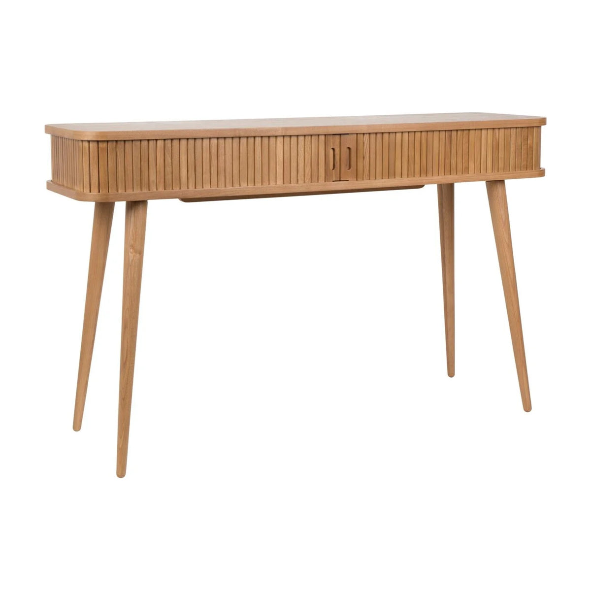 Console Table Barbier Natural Domestica – Three Quarter View on White