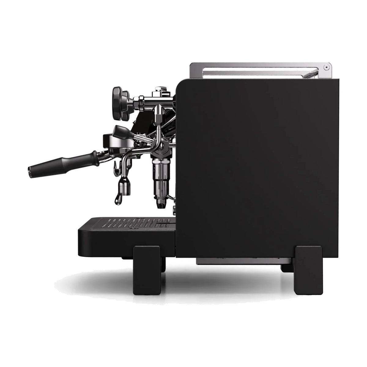 Espresso Machine R58 Tune Rocket Espresso Domestica – Side View with Black Side Panel on White