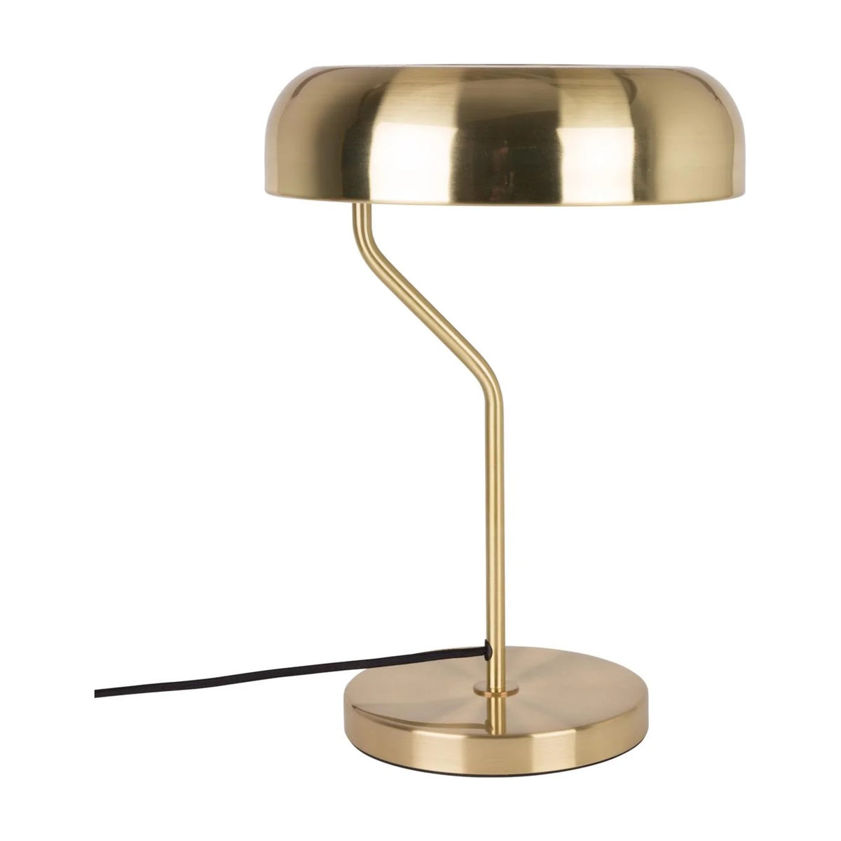 Desk Lamp Eclipse Brass Domestica – Front View on White