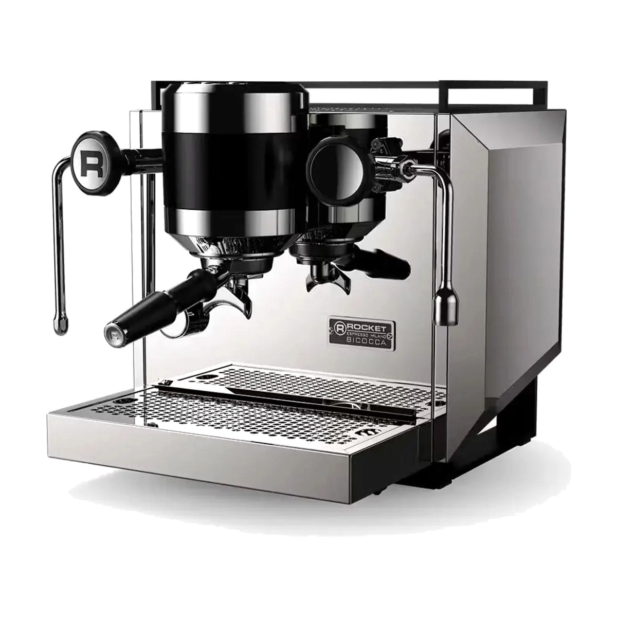Espresso Machine Bicocca Rocket Espresso Domestica – Three Quarter View on White