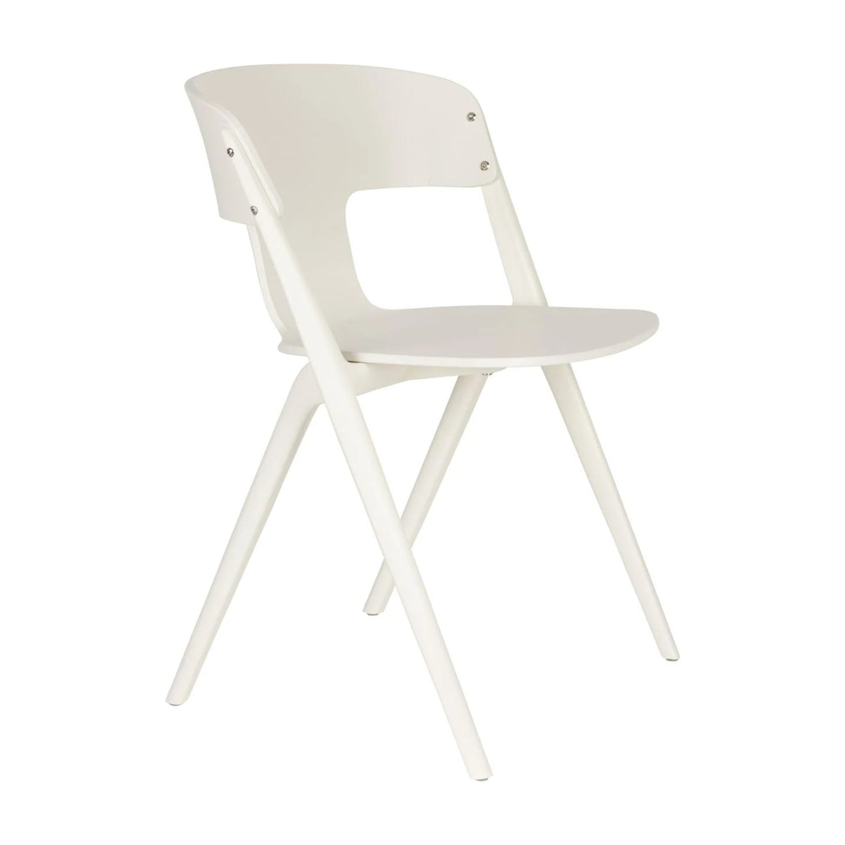 Outdoor Chair Horizon Off-White Domestica – Three Quarter View on White