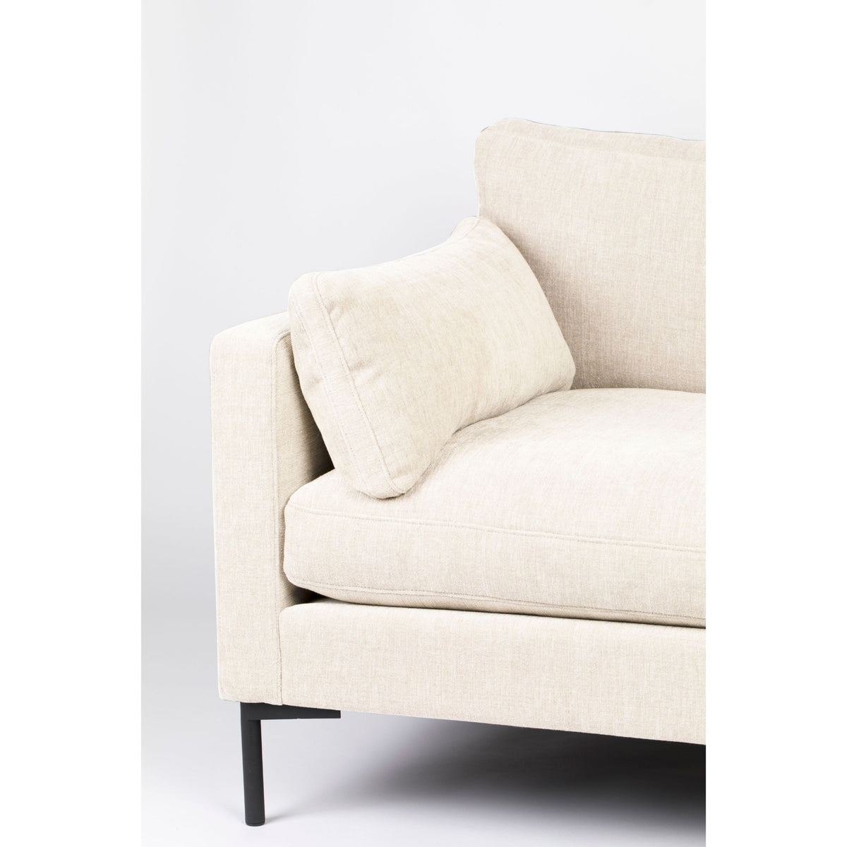 Sofa Element Summer Middle Domestica – Armrest and Scatter Cushion Detail