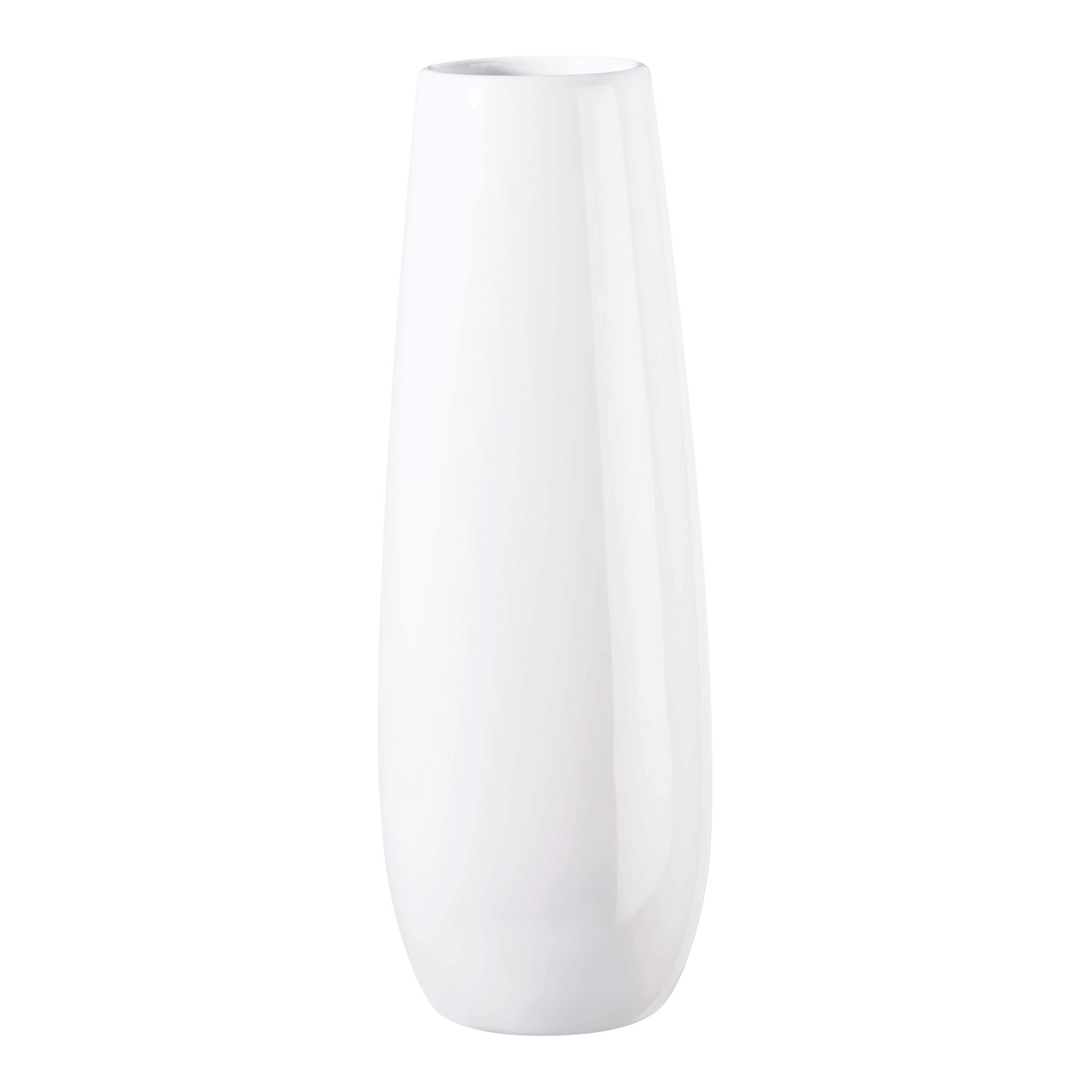 Vase Ease White 25 cm Domestica – Centred Square View on White