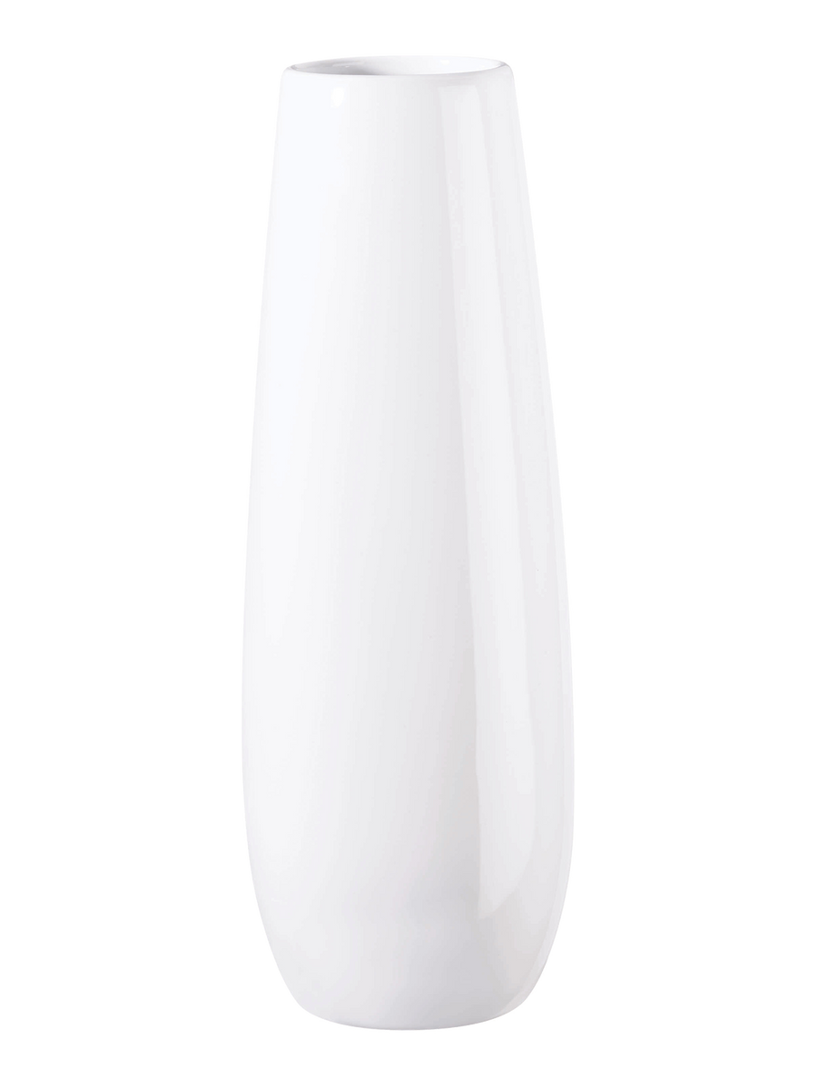 Vase Ease White – White – Front View