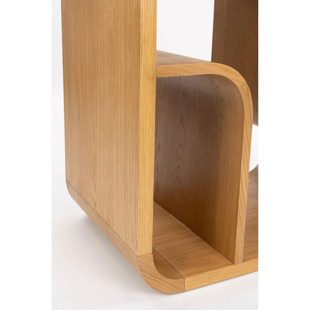 Cabinet Seven S Natural Oak Domestica – Rounded Side Edge Detail