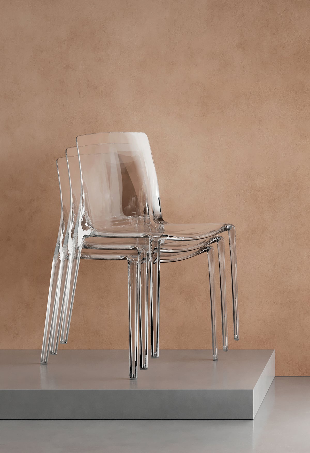 Dining Chair Agatha Polycarbonate Transparent Domestica – Lifestyle