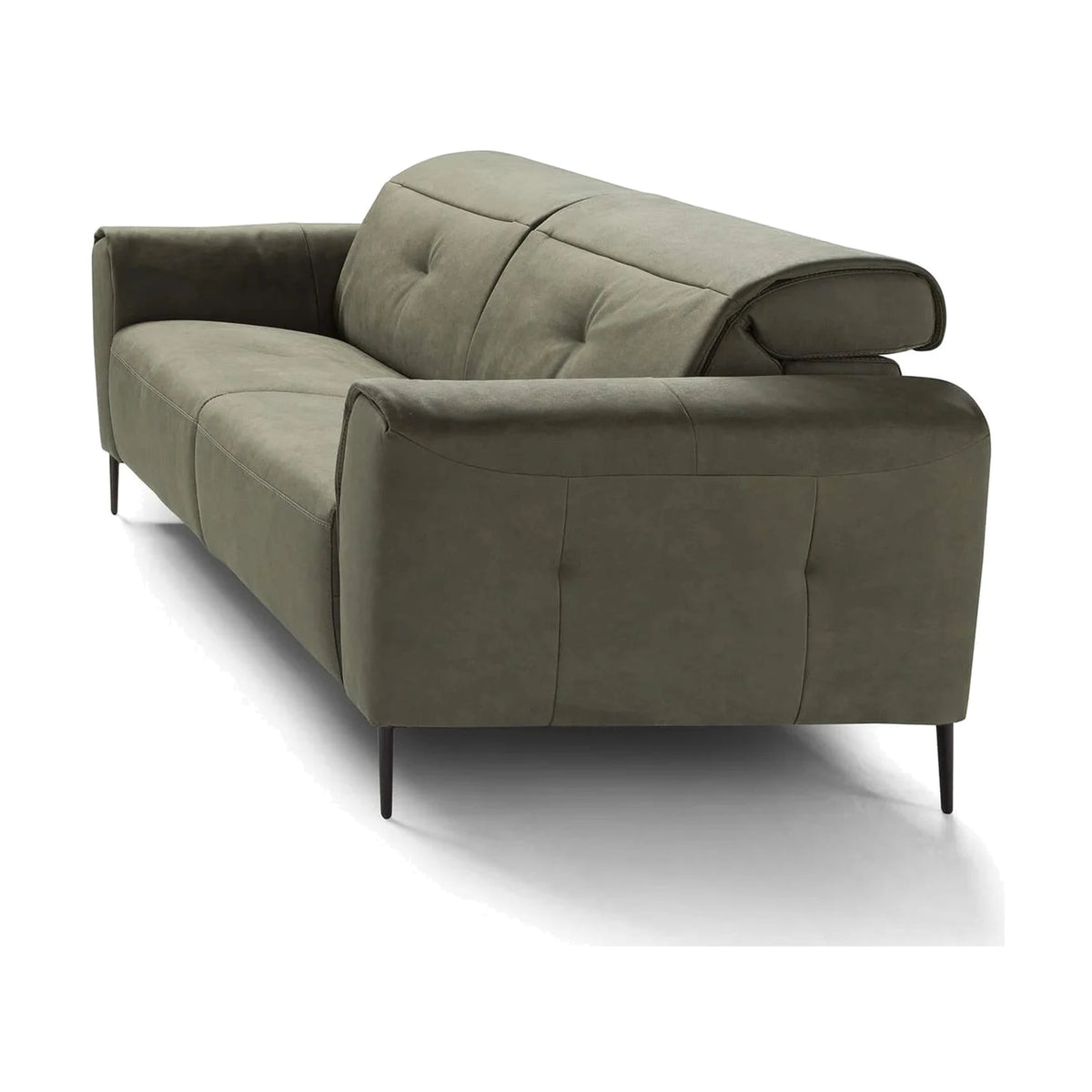 Divano Charles 3P Grande Olive Domestica – Lifestyle View 3