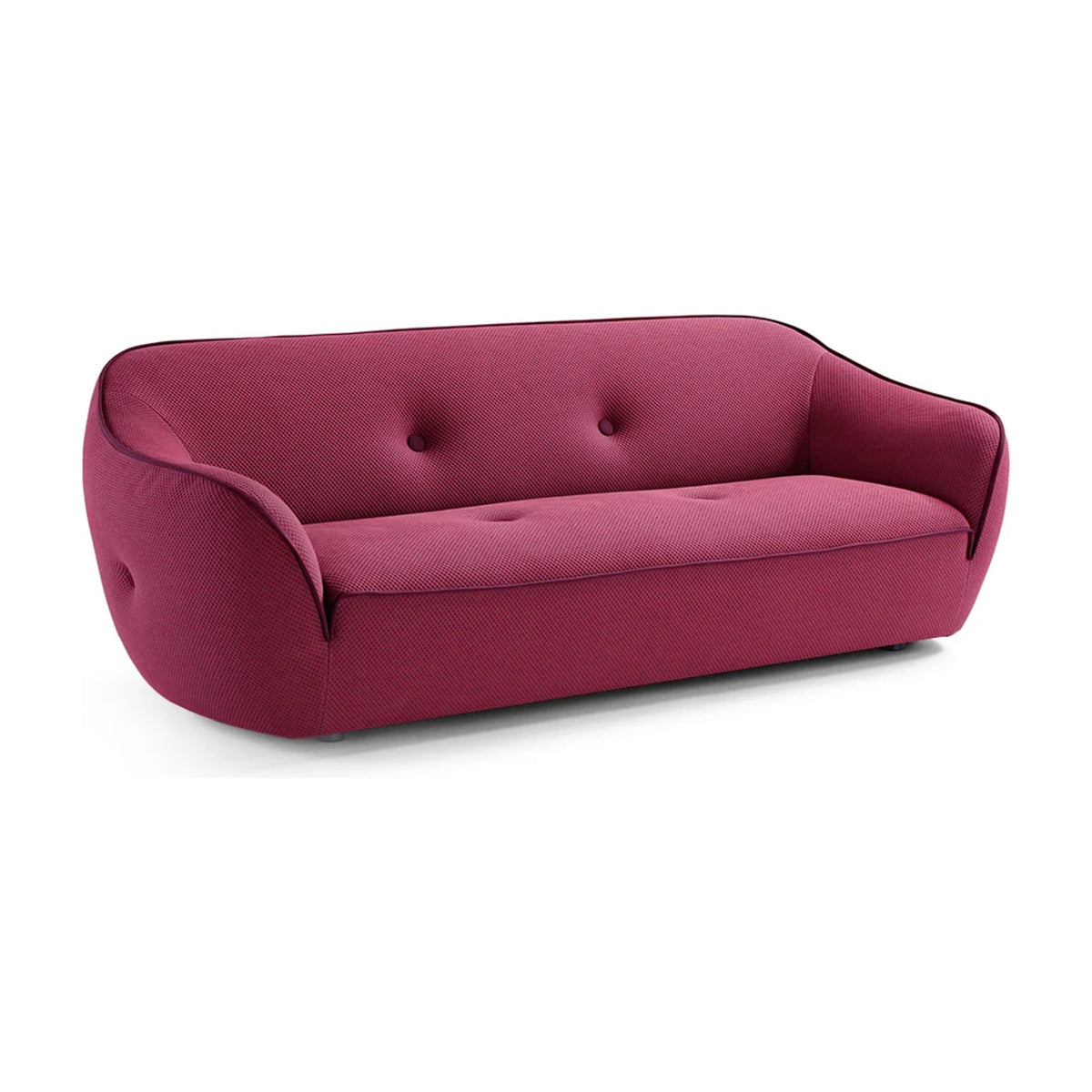 Bebop Domestica – Shown in Magenta, Three Quarter View on White