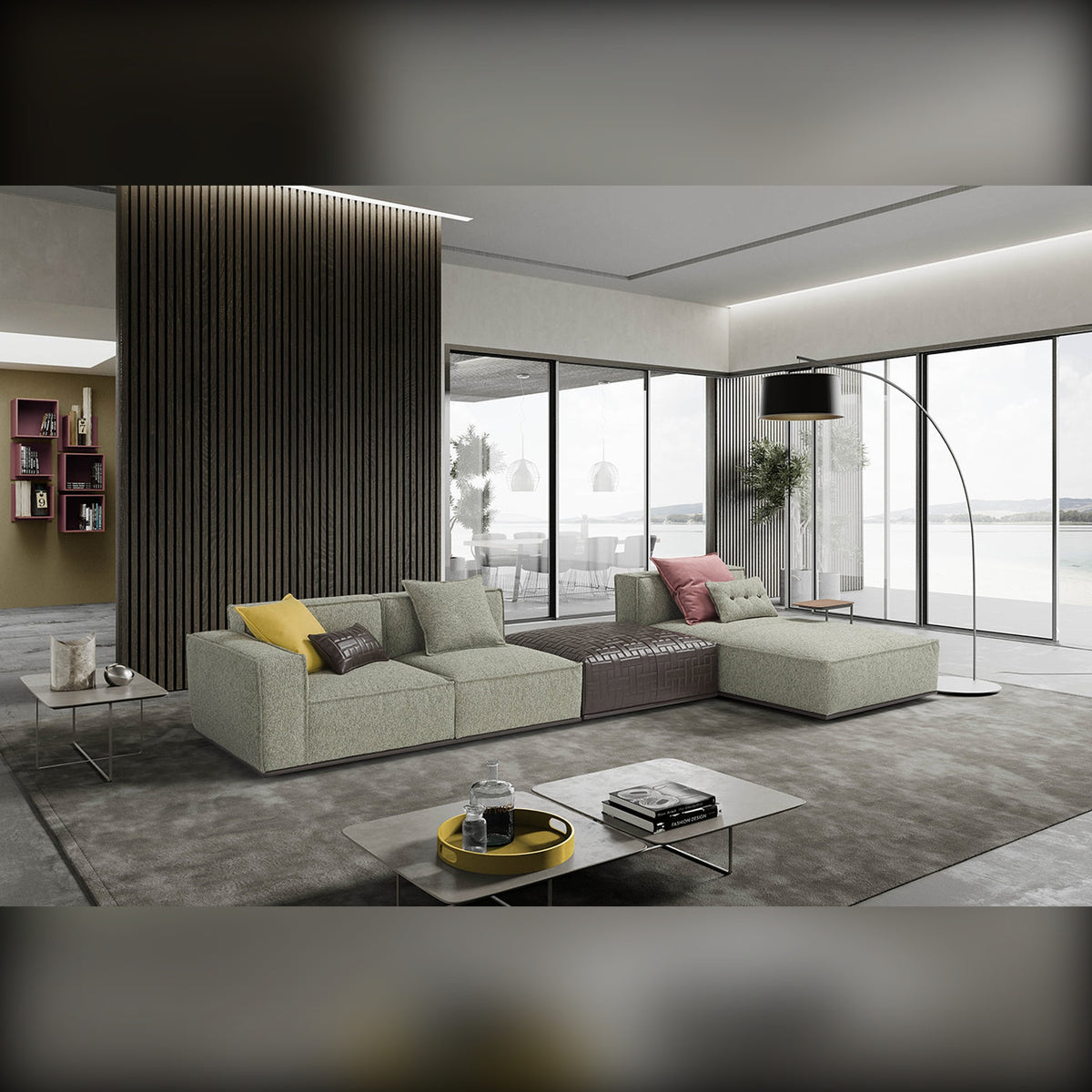 Plaza Domestica – Lifestyle – Light Configuration in a Modern Living Room