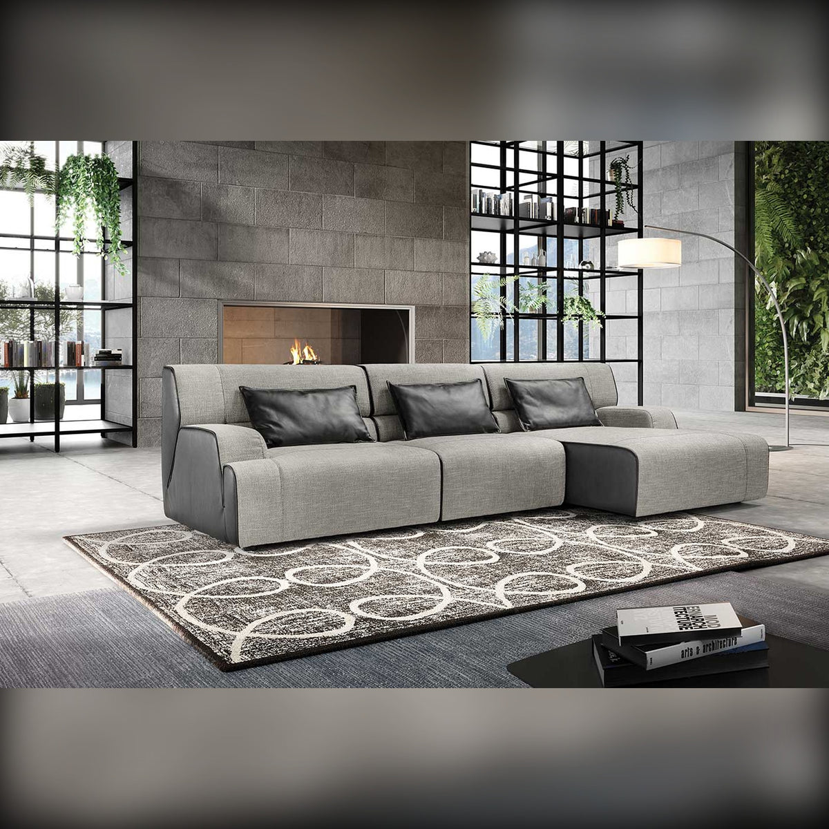 Divano Babouche Composizione Multicolour Domestica – Lifestyle Outdoor Terrace
