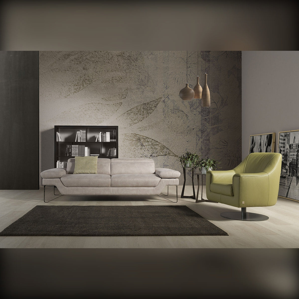 Princess Domestica – Lifestyle – With a Green Armchair in a Living Room