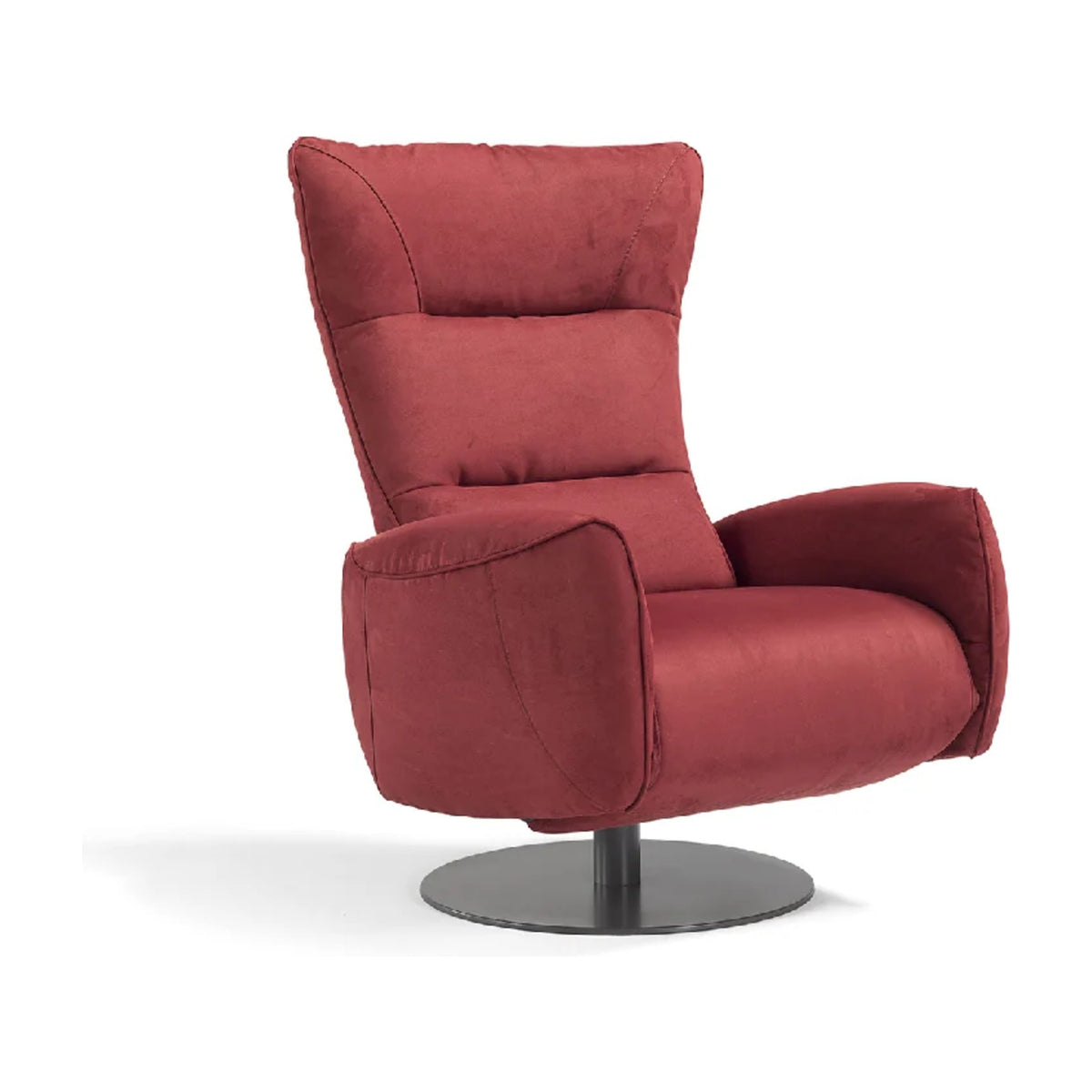 Mira Domestica – Three Quarter View in Red on White