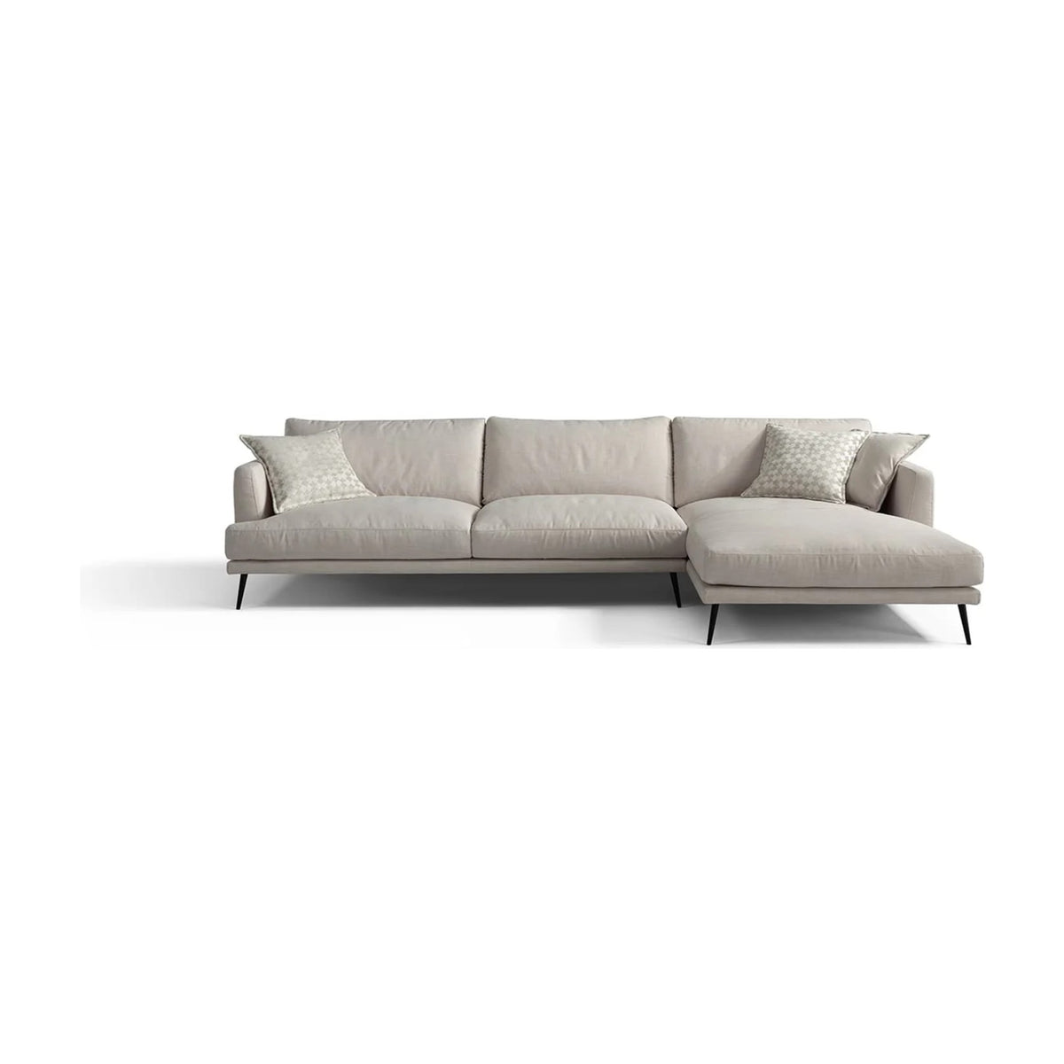 Sophia Domestica – Chaise Sofa, Front View on White