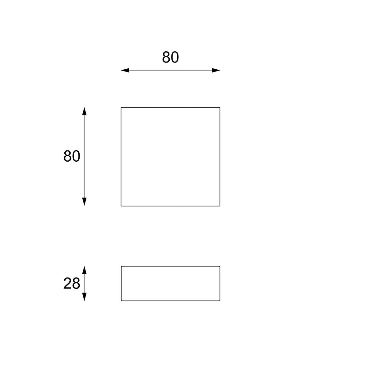 Coffee Table Nanay Black Fossil Stone Domestica – Dimensions Drawing