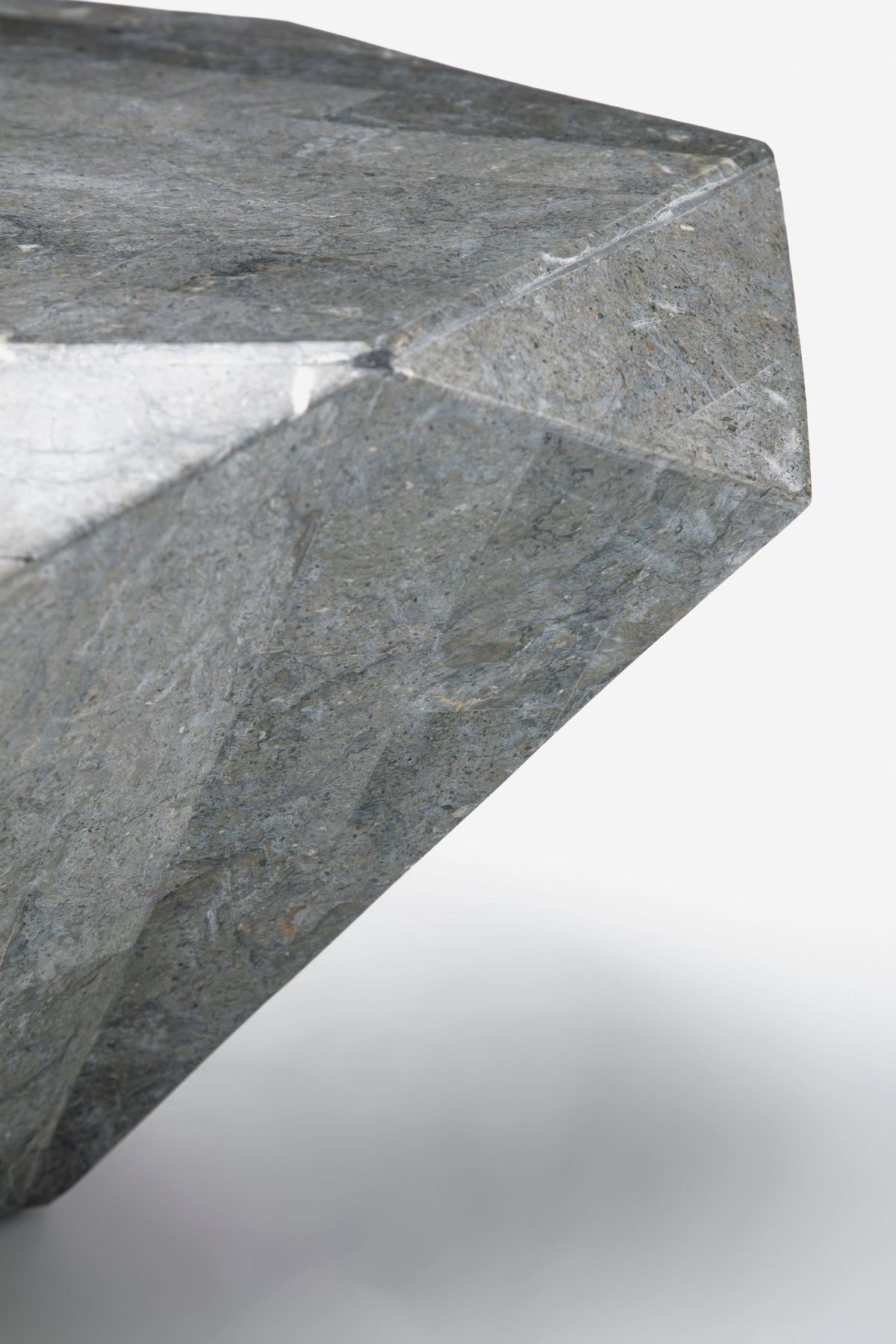 Coffee Table Diamond Medium Fossil Stone Grey Domestica – Lifestyle