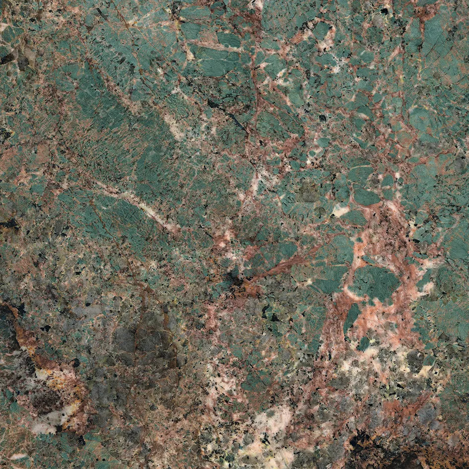 Green Amazonite Stoneware finish swatch – Natisa