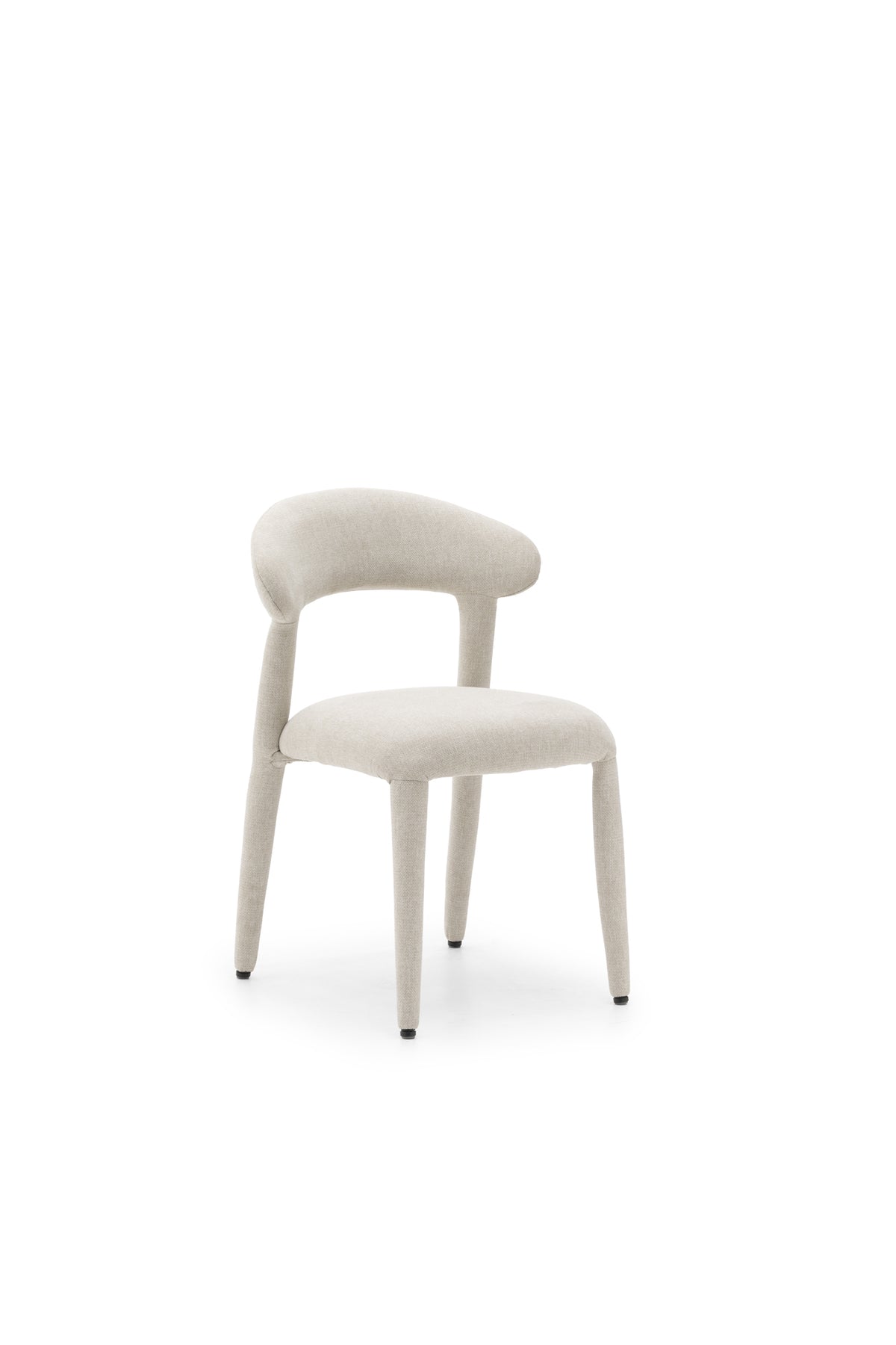 Dining Chair Livia Beige Domestica – Product View on White
