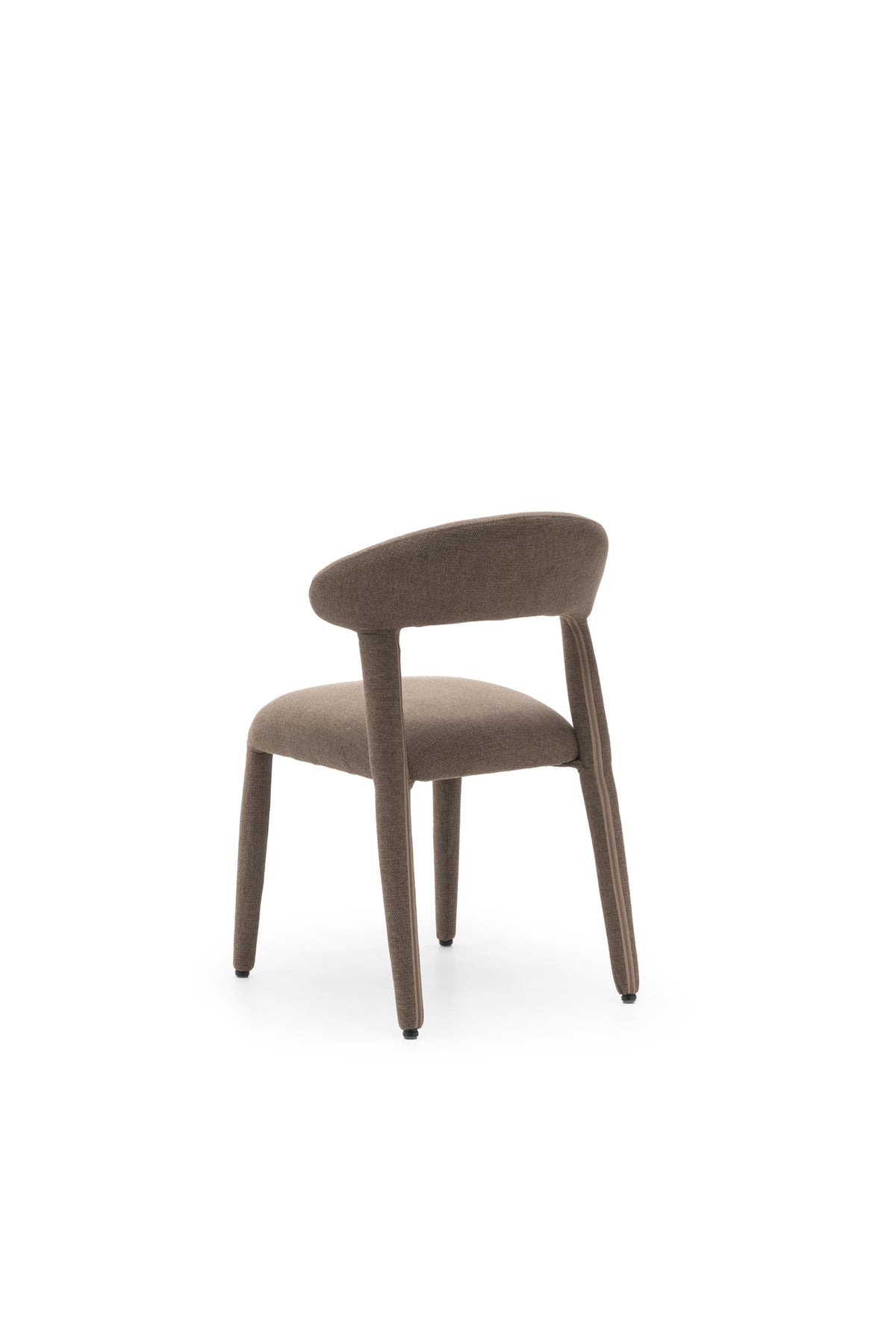 Dining Chair Livia Brown Domestica – Product View on White