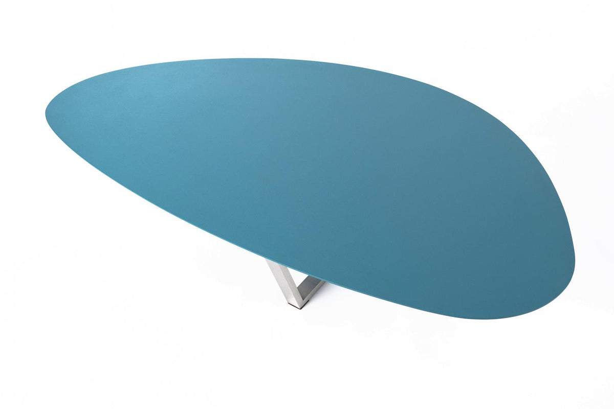 Coffee Table Drop Petrol Green Domestica – Dimensions Drawing