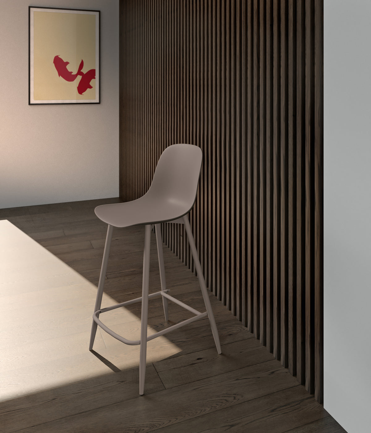 Counter Stool Frida Light Grey Domestica