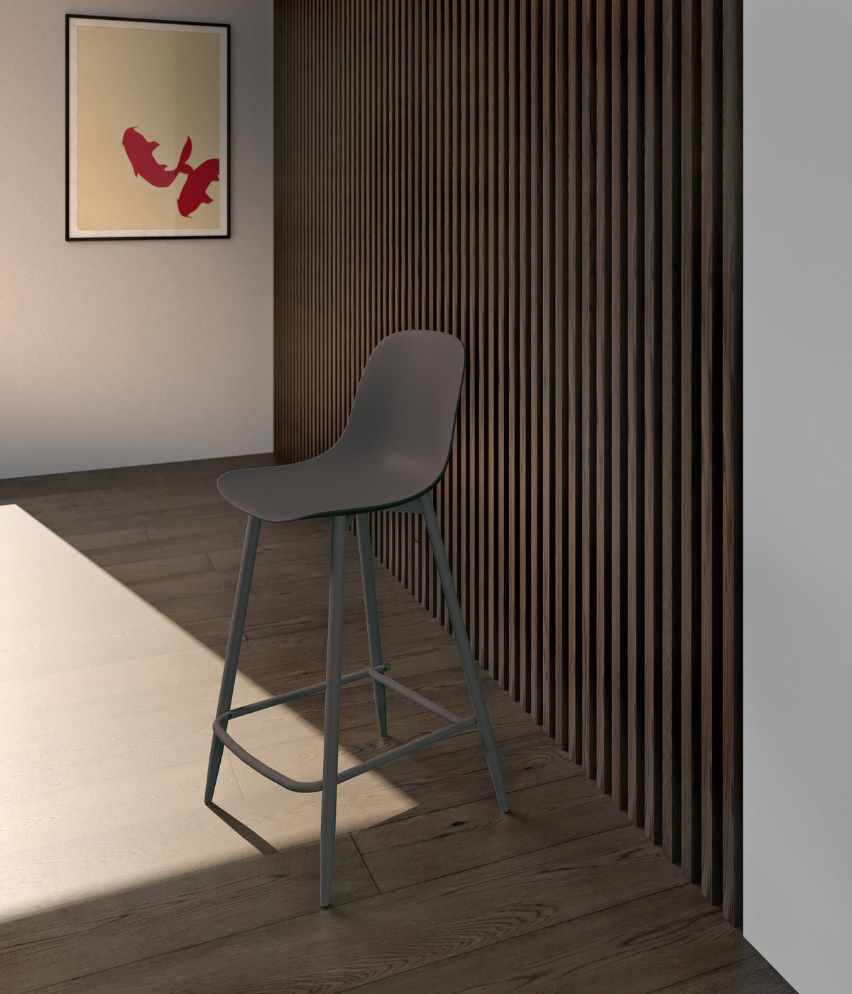 Counter Stool Frida Dark Grey Domestica