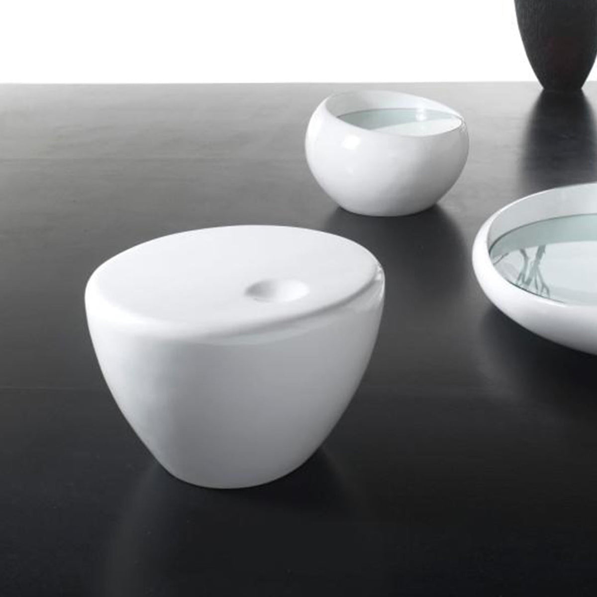 Coffee Table Bowl White Domestica – Lifestyle – Centred View