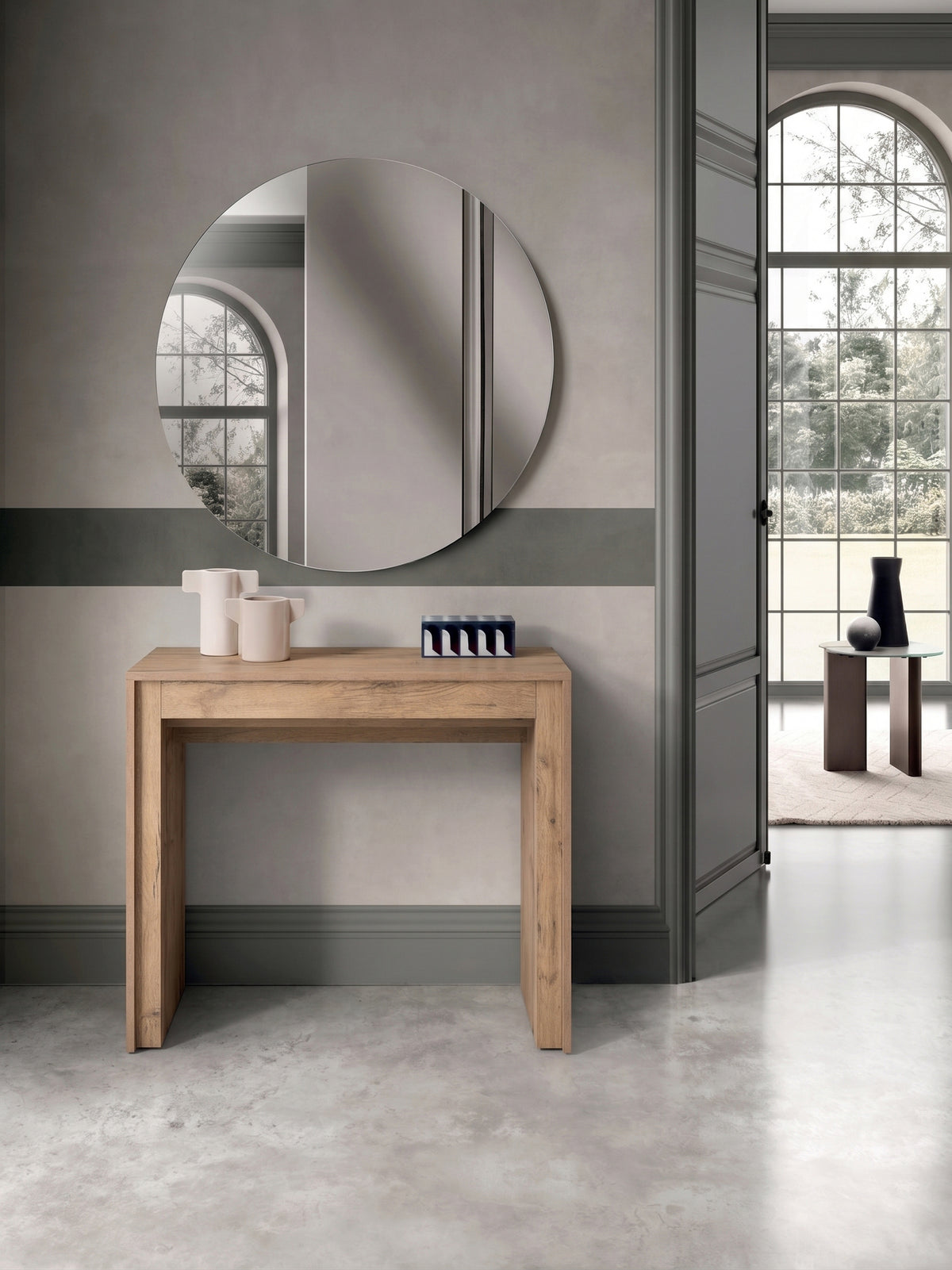 Extendable Console Table Pinocchio Natural Oak Domestica – Lifestyle