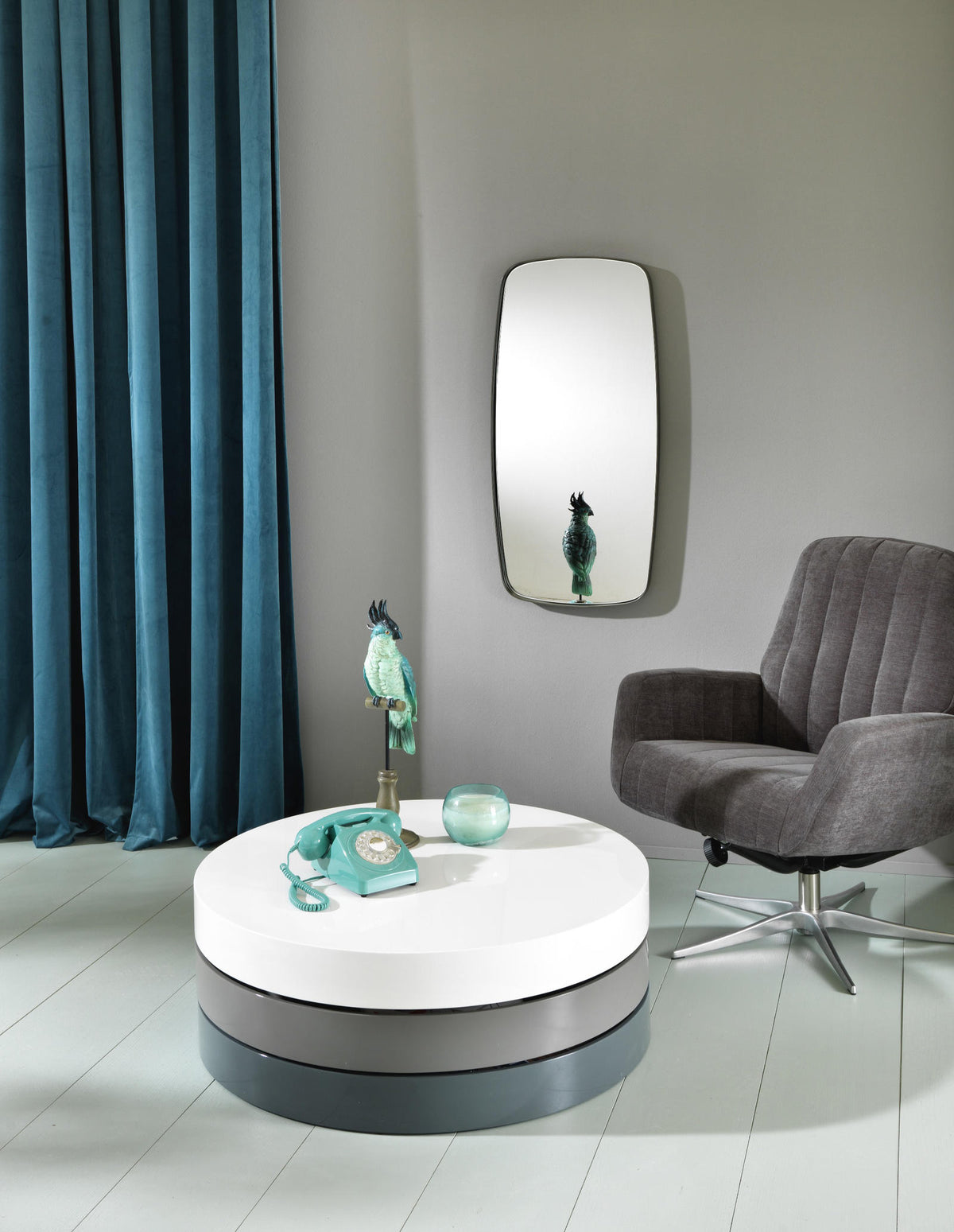 Coffee Table Twist 1 with Swivel Storage Domestica – Lifestyle