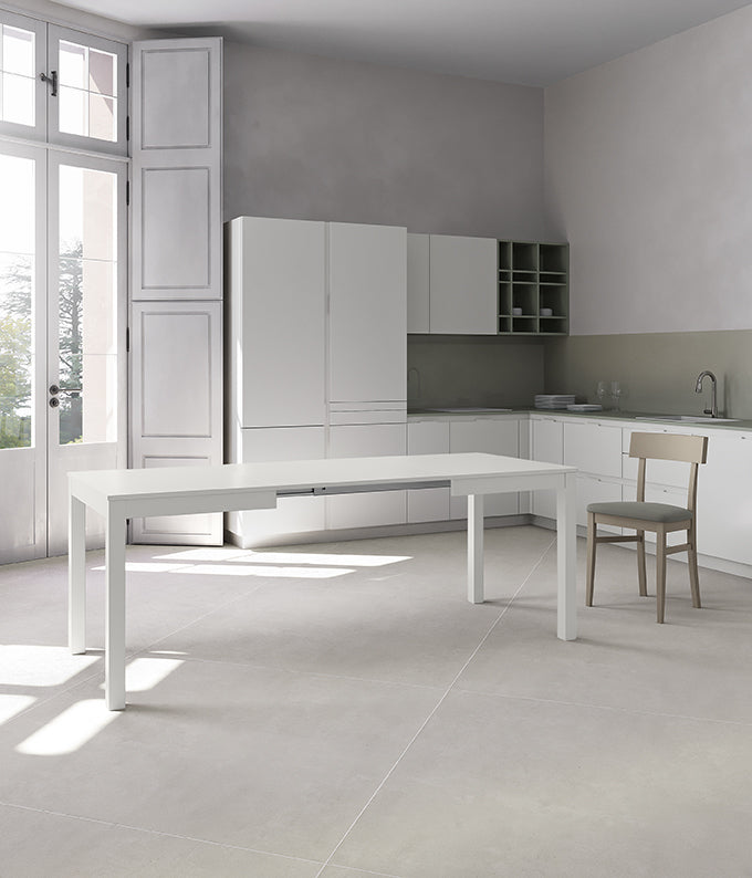 Extendable Dining Table Traffic 130-210 cm White Ash Domestica – Lifestyle