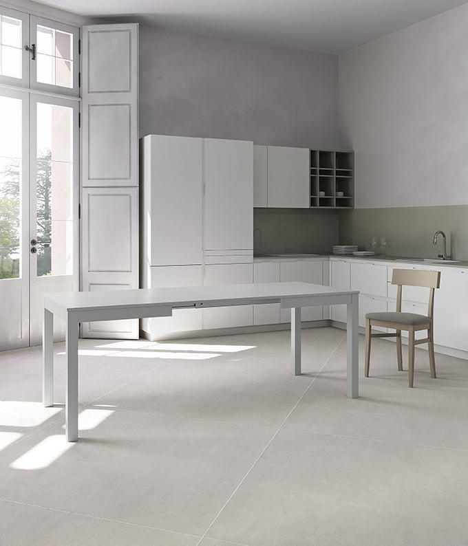 Extendable Dining Table Traffic 130-210 cm Light Grey Domestica – Lifestyle