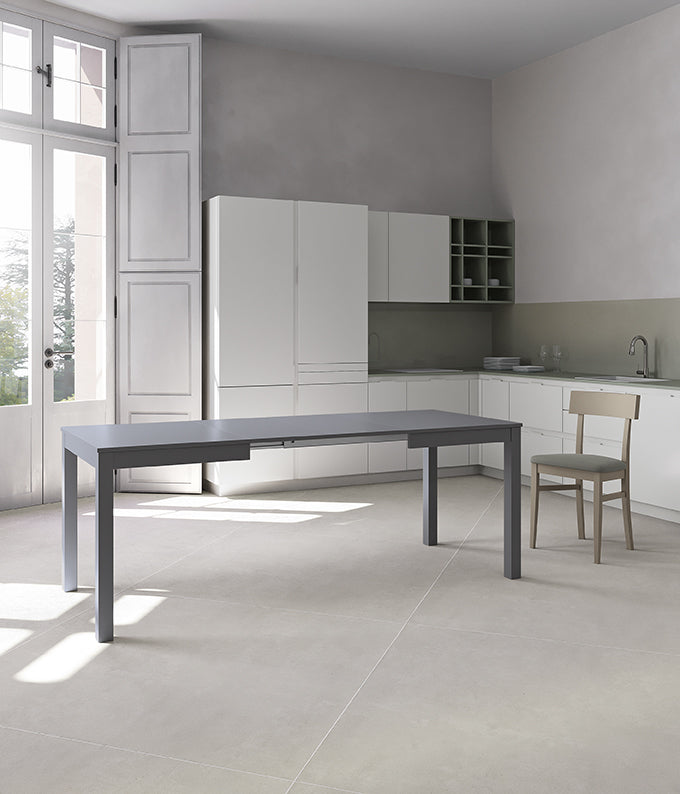 Extendable Dining Table Traffic 130-210 cm Dark Grey Domestica – Lifestyle