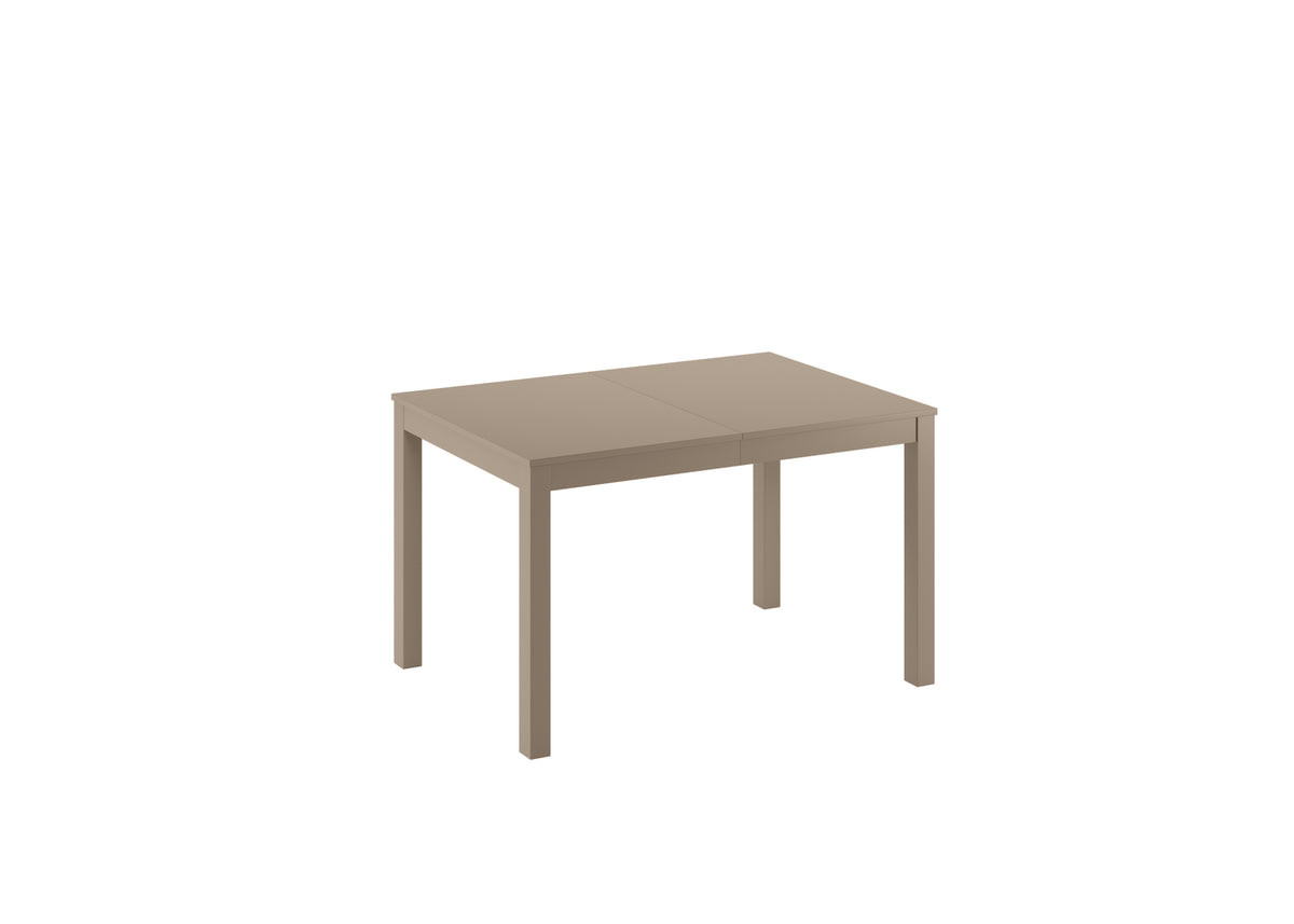 Extendable Dining Table Traffic 130-210 cm Taupe Domestica – Product View on White