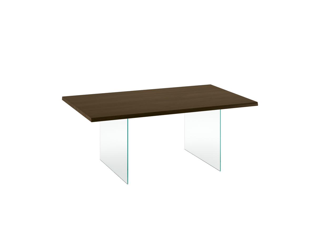 Dining Table Snooker 200 cm Thermo-Treated Oak Domestica – Product View on White