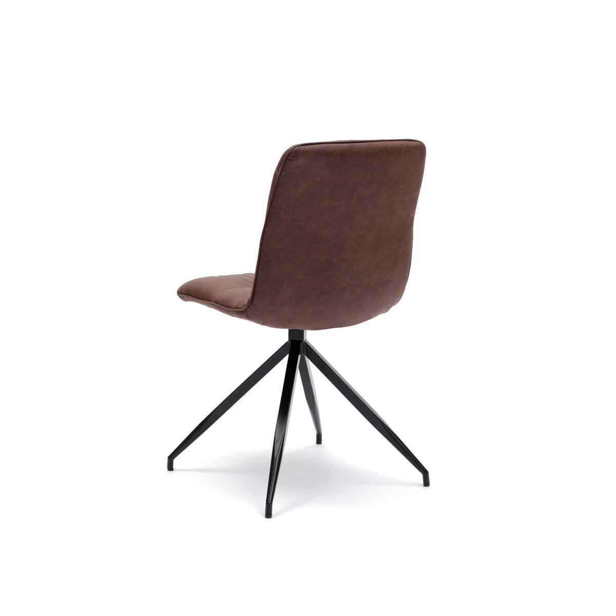 Dining Chair Alba Brown Domestica – Product View on White